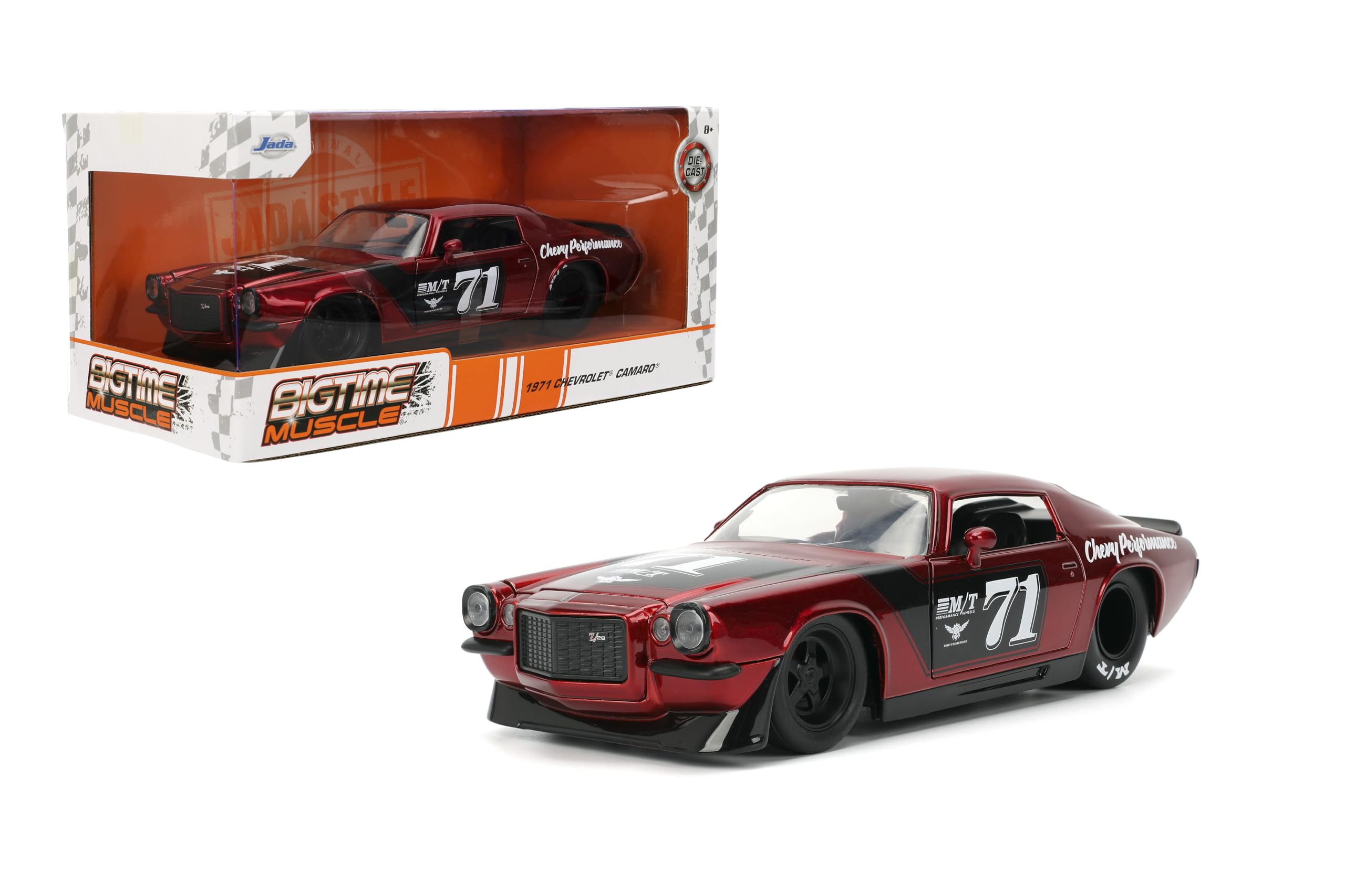 ジェイダトイズ JADATOYS 1971 CHEVY CAMARD 1/24 Amazon.com: Jada Toys Big Time Muscle 1:24 1971 Chevy Camaro