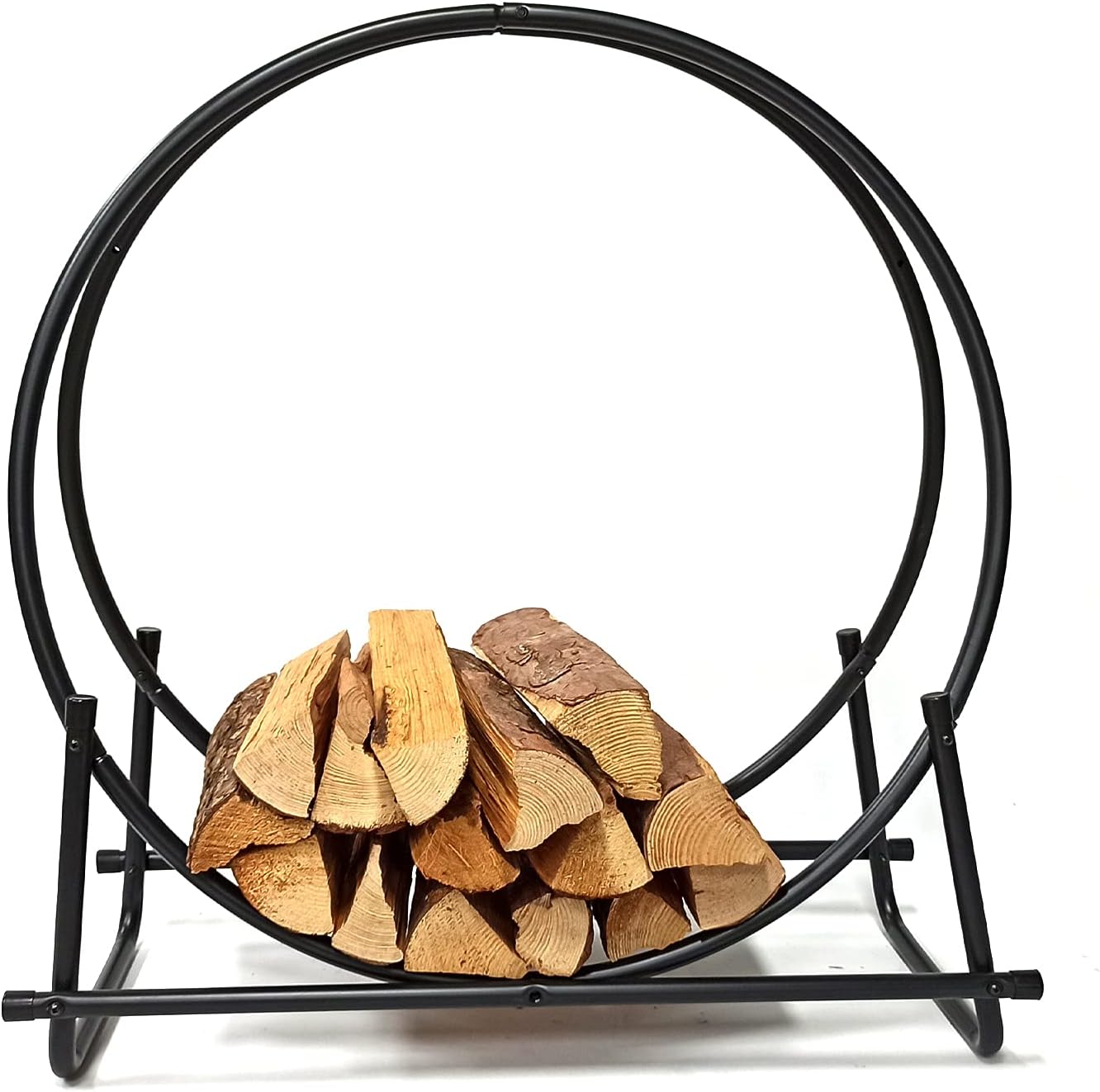 Meordi 30 inch fireplace wood holder, firewood holder