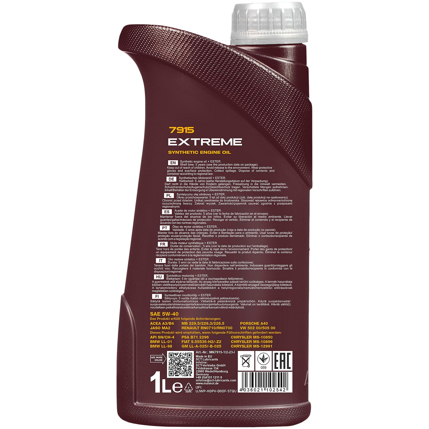 Paquete de inspección Kit de mantenimiento de filtros con Extreme 5W-40 7L, filtro de aire, filtro de combustible, filtro de habitáculo, filtro de aceite