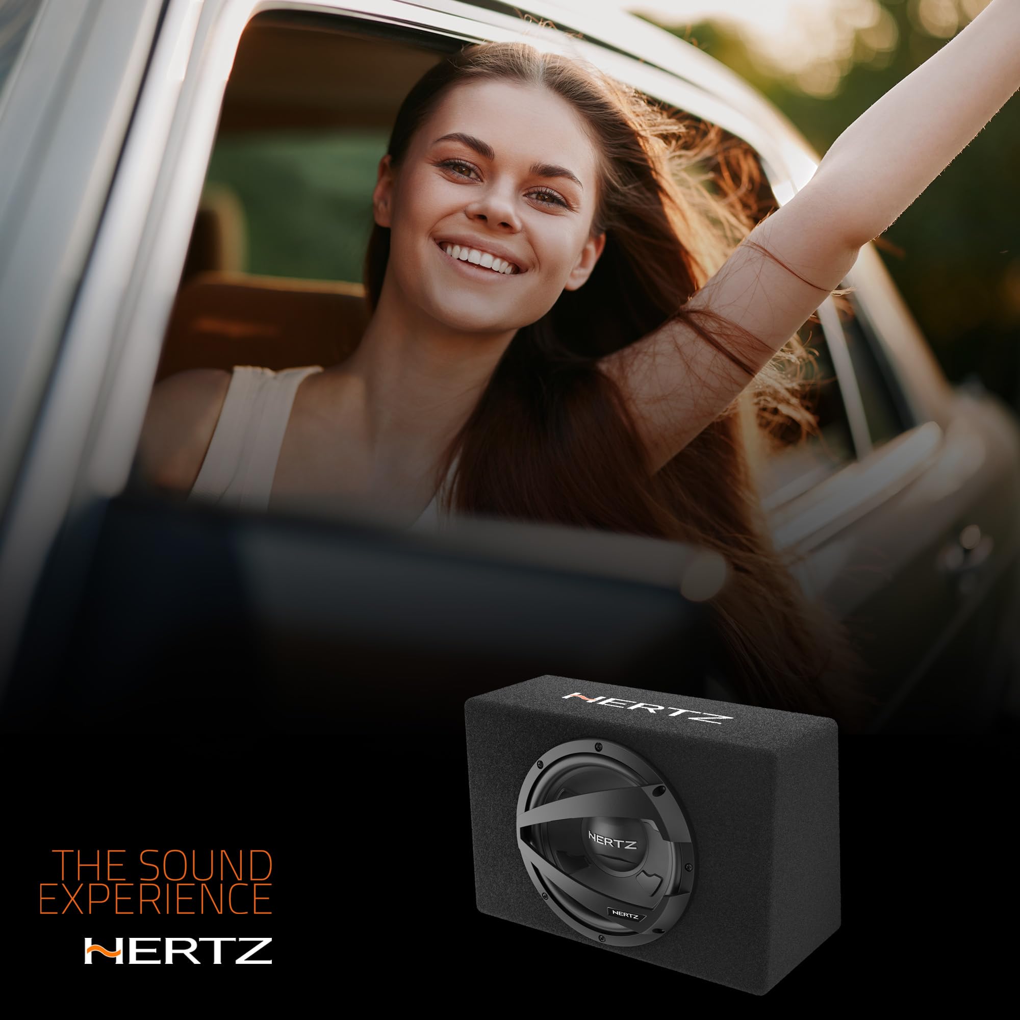 Amazon.com: HERTZ DBX 25.3 DBX Car Subwoofer Bass Box, 600W