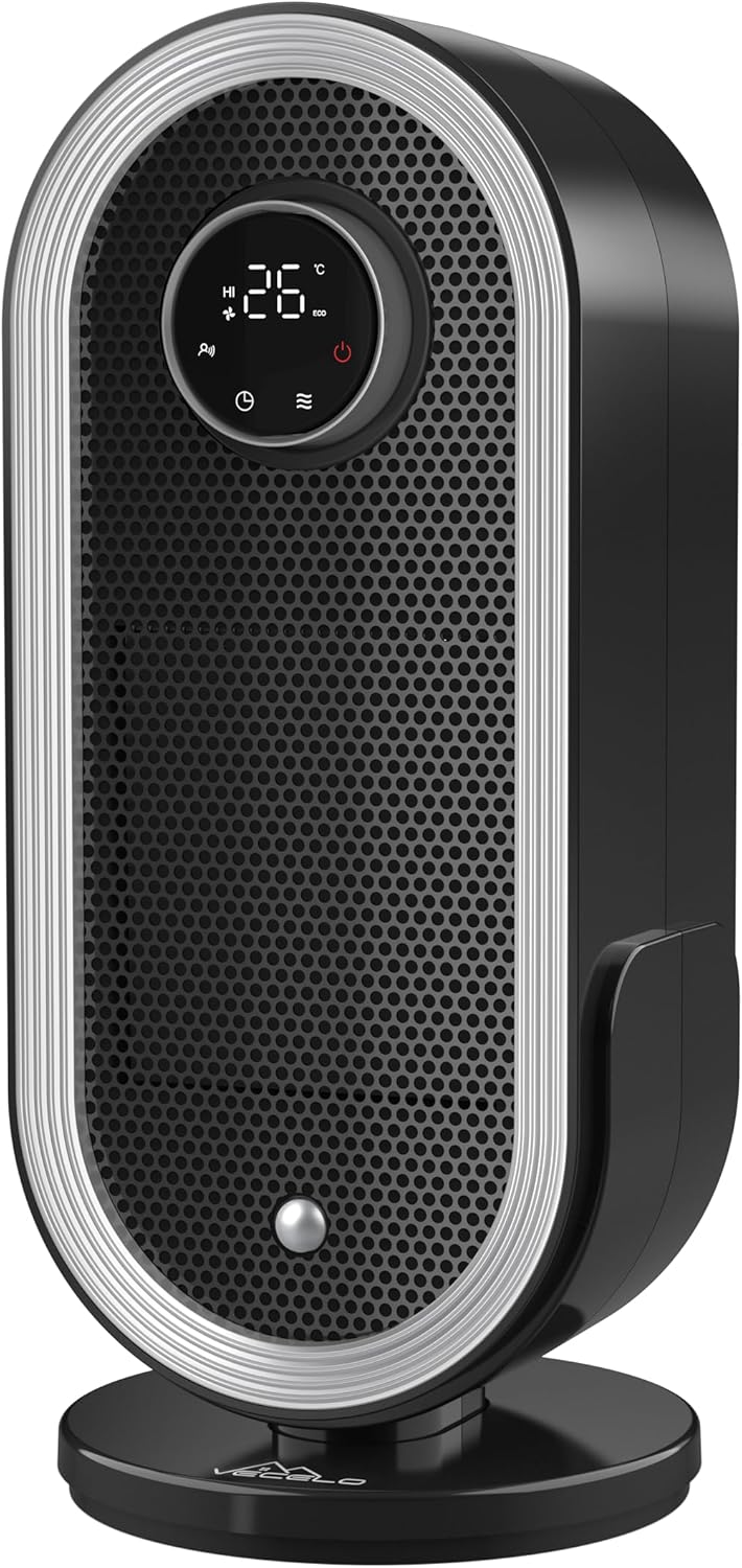 セラミックファンヒーター 大風量 3段暖風・8段冷風切替 速冷即熱 2024