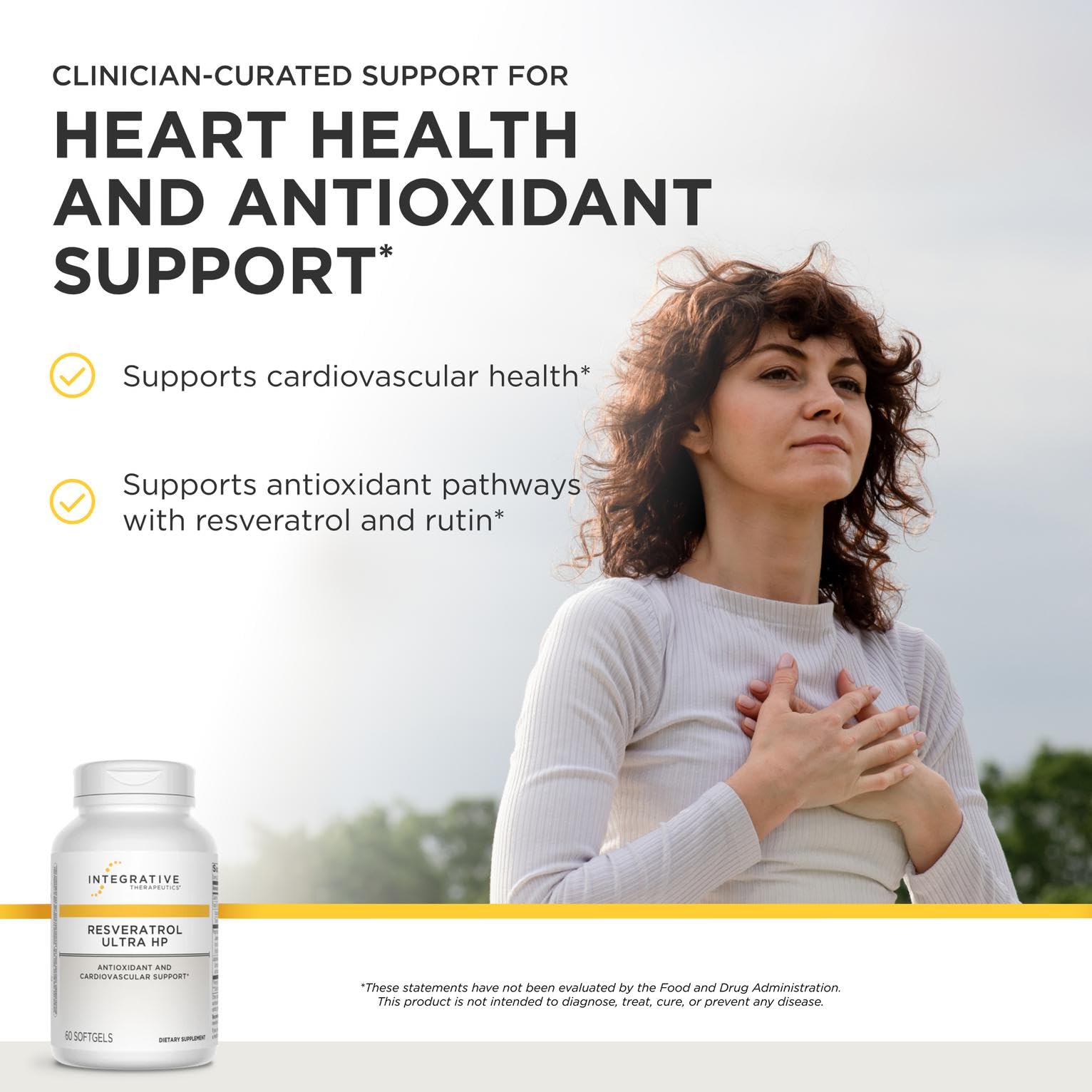 Integrative Therapeutics Resveratrol Ultra HP Supplement, 60 Softgels — Amazon image 2