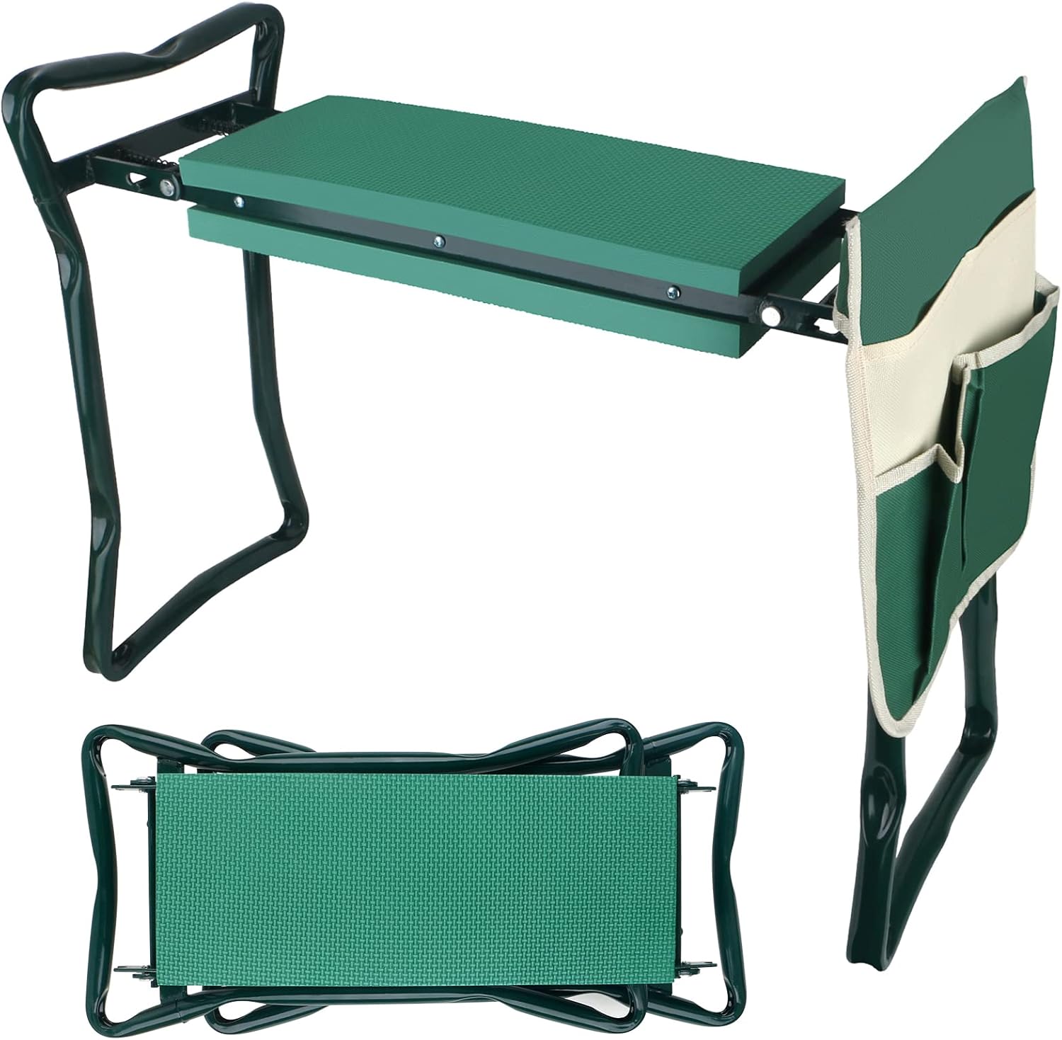 Garden Kneeler and Seat Foam Kneeling Pad, Portable Garden Kneeler Seat