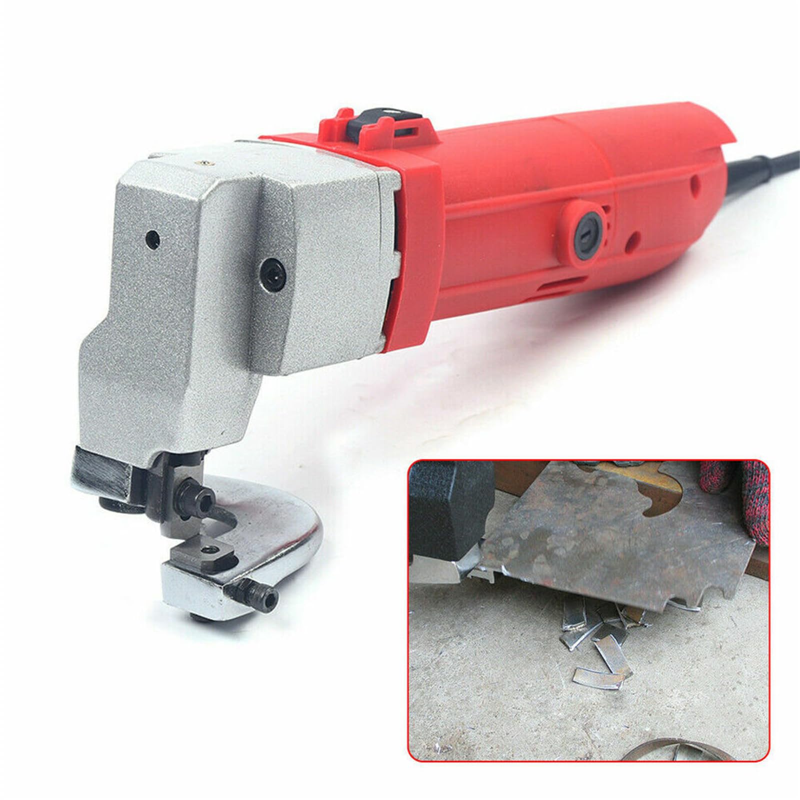 500W Elettrico Cesoie Metallo Forbici 2000 giri/min Cesoie Elettriche Cesoie per Taglio Metallo