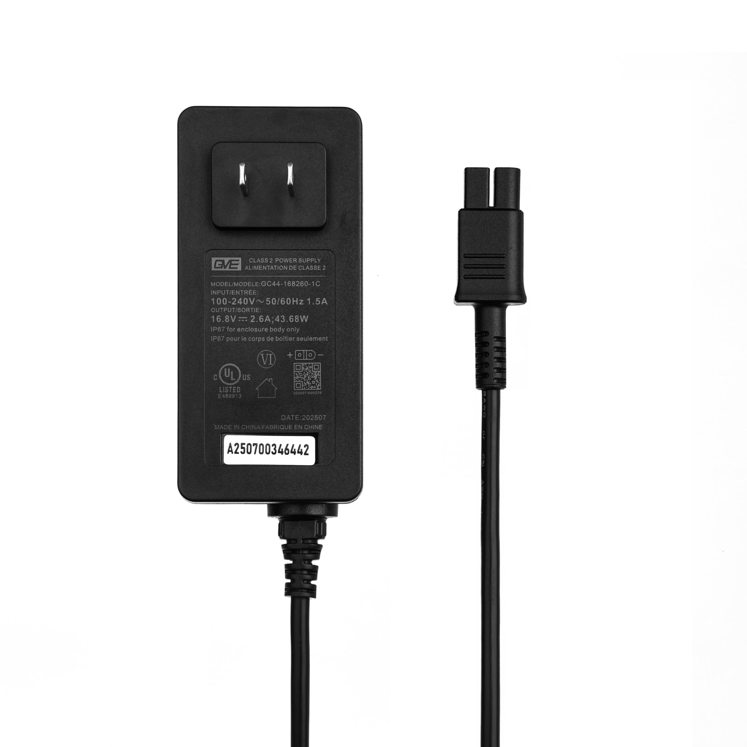 Amazon.com: 16.8V 2.6A Charger GC44-168260-1C AC Adapter for Aiper
