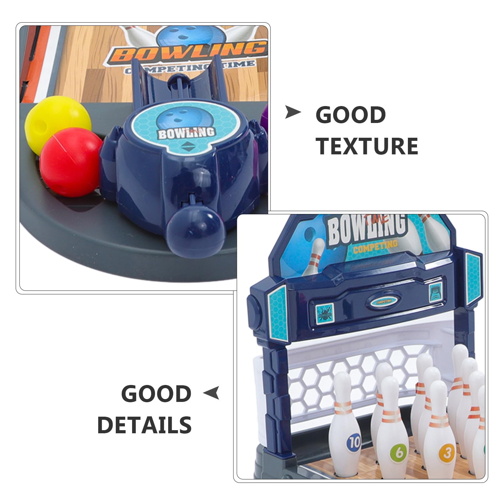 Ensemble de Jeu de Bowling pour Garçon et Filles, 1 Set Abs, D'intérieur