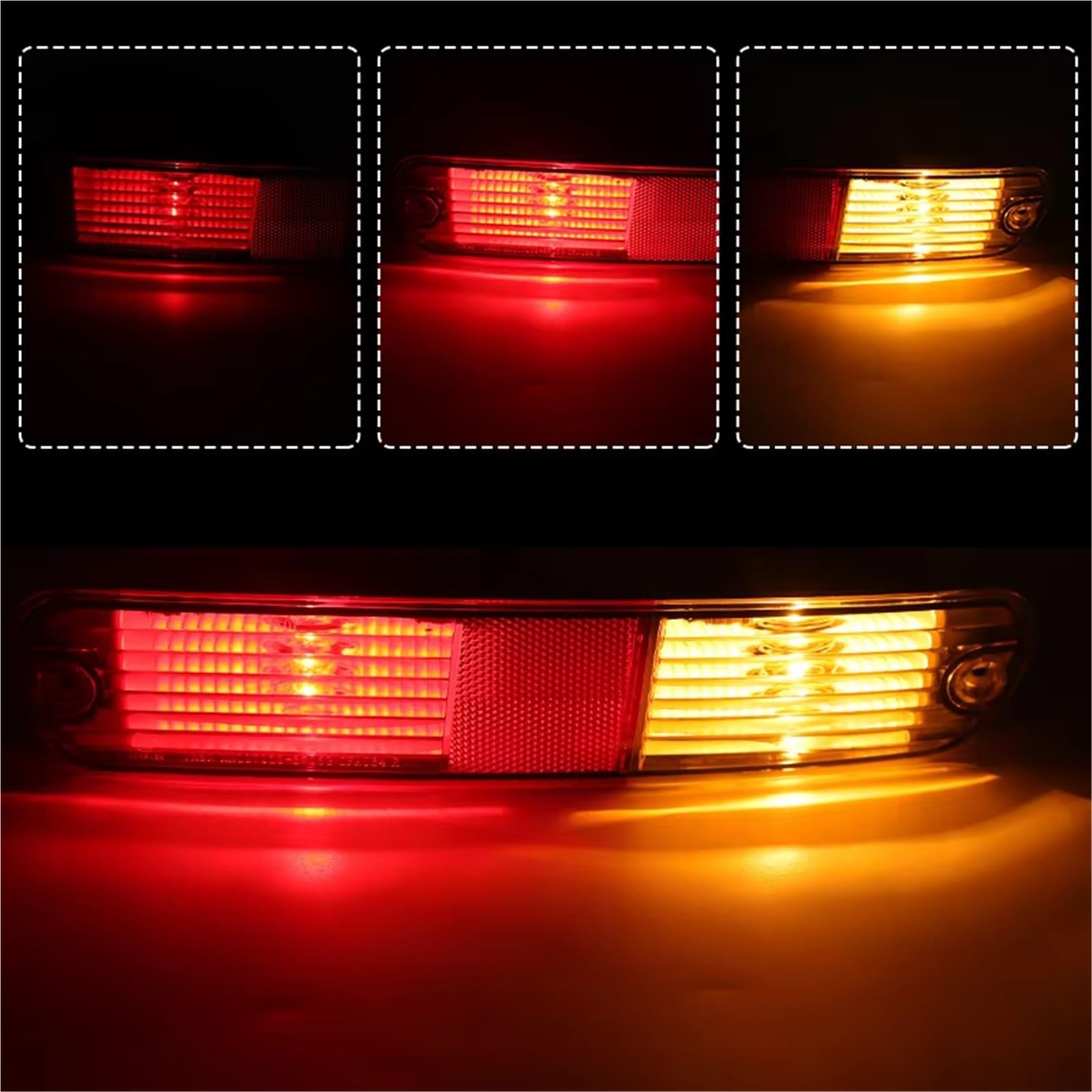 Pilotos Traseros Iluminación Para Pajero Para Montero 2003 2004 2005 2006 Parachoques Trasero Luz De Freno Barra Trasera Intermitente