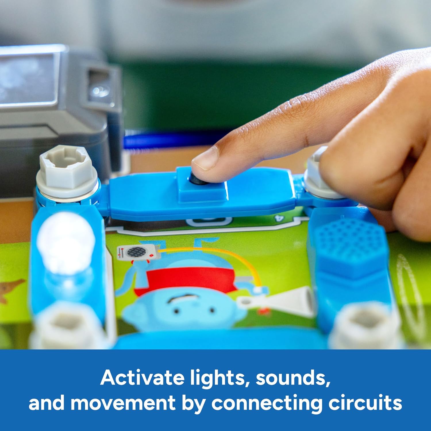 Educational Insights Design & Drill Adventure Circuits - STEM Toy for Kids Ages 5+, Science Kits and Circuit Board for Kids