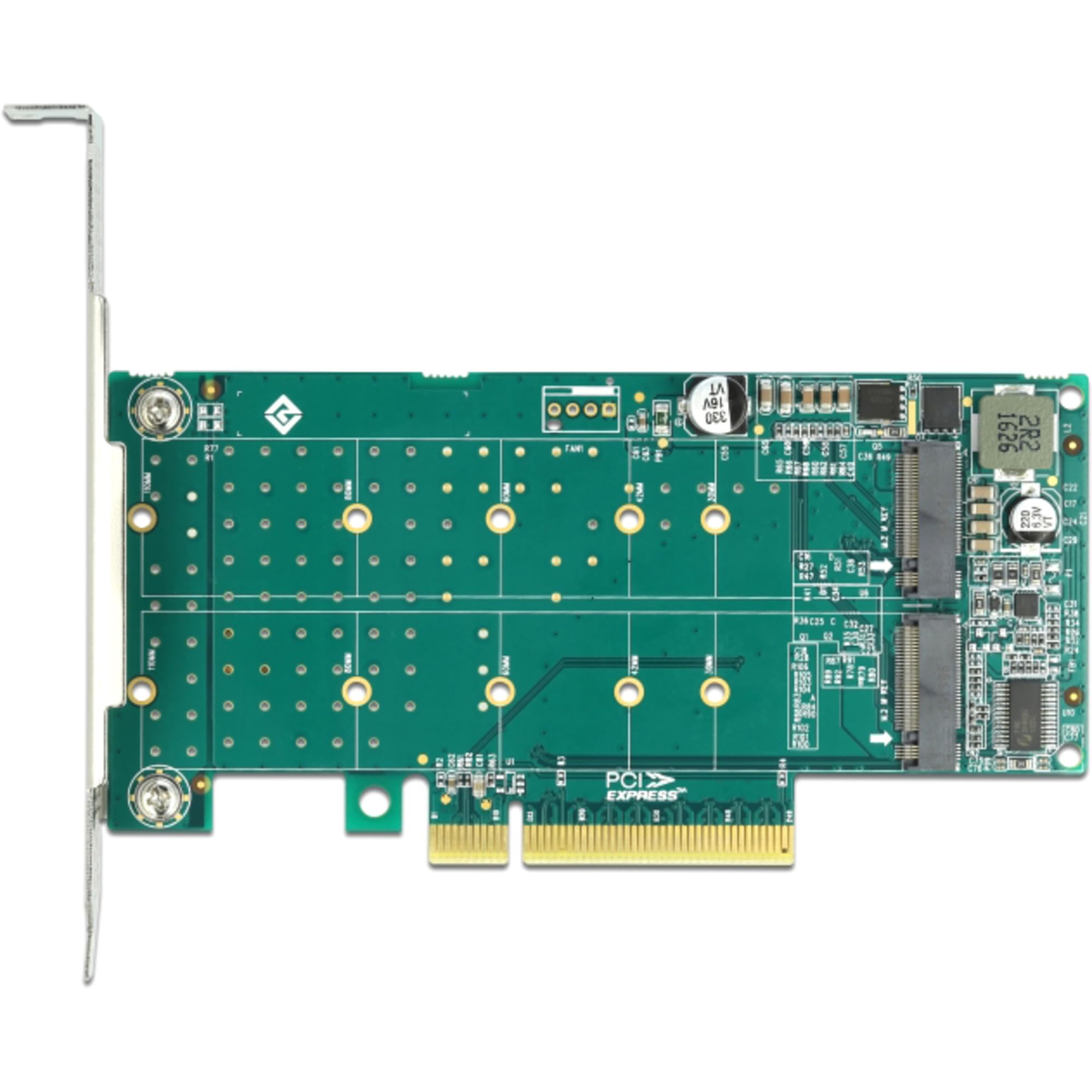 Delock PCI Express NVMe M.2 拡張カード Amazon.co.jp: Delock PCI Express x8 カードから内部 NVMe M.2 キー M
