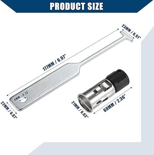 Miniatura 5 de No.25776667 - Enchufe de encendedor con extracción para Chevy para Cadillac para BuickInterior encendedor enchufe enchufe enchufe y herramienta de