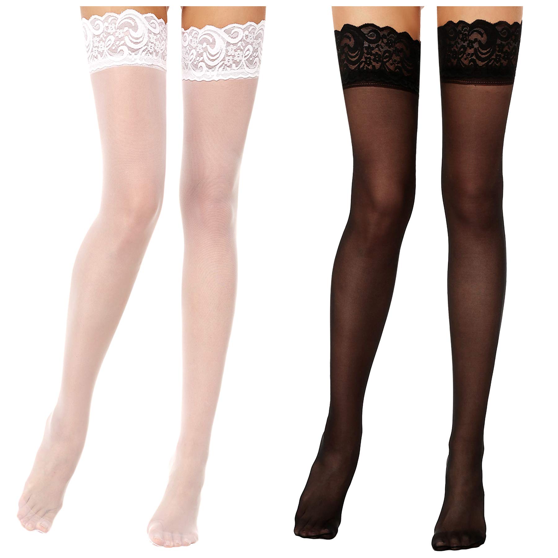 Lidogirl Lace Top Thigh High Stockings