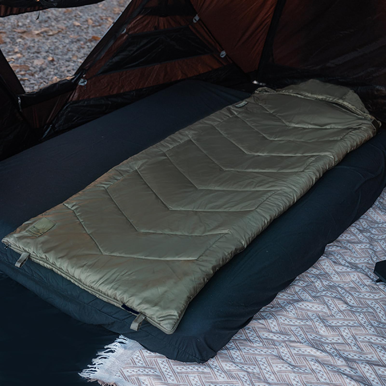 SUNGOOYUE Schlafsack für Erwachsene, Winterschlafsack für Erwachsene, Kaltes Wetter -10 ℃ Bis 5 ℃, Winddicht, Regenfest, 220 X 80 cm Breit, mit Kompressionsbeutel für Camping,