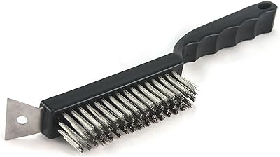 Charcoal Companion CC4106 Plastic Wire Brush, Black