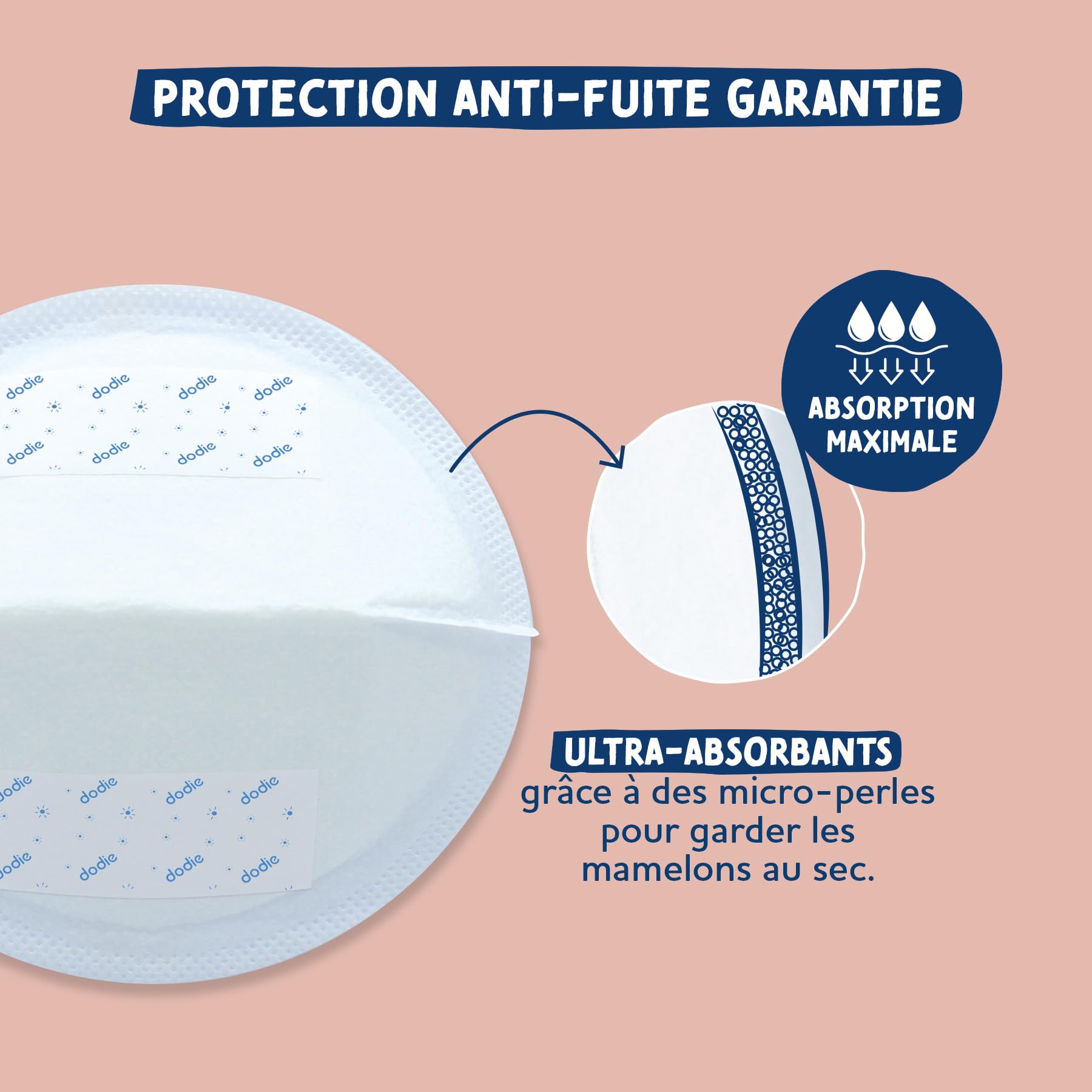 Dodie - Coussinets d'allaitement Jour x 30