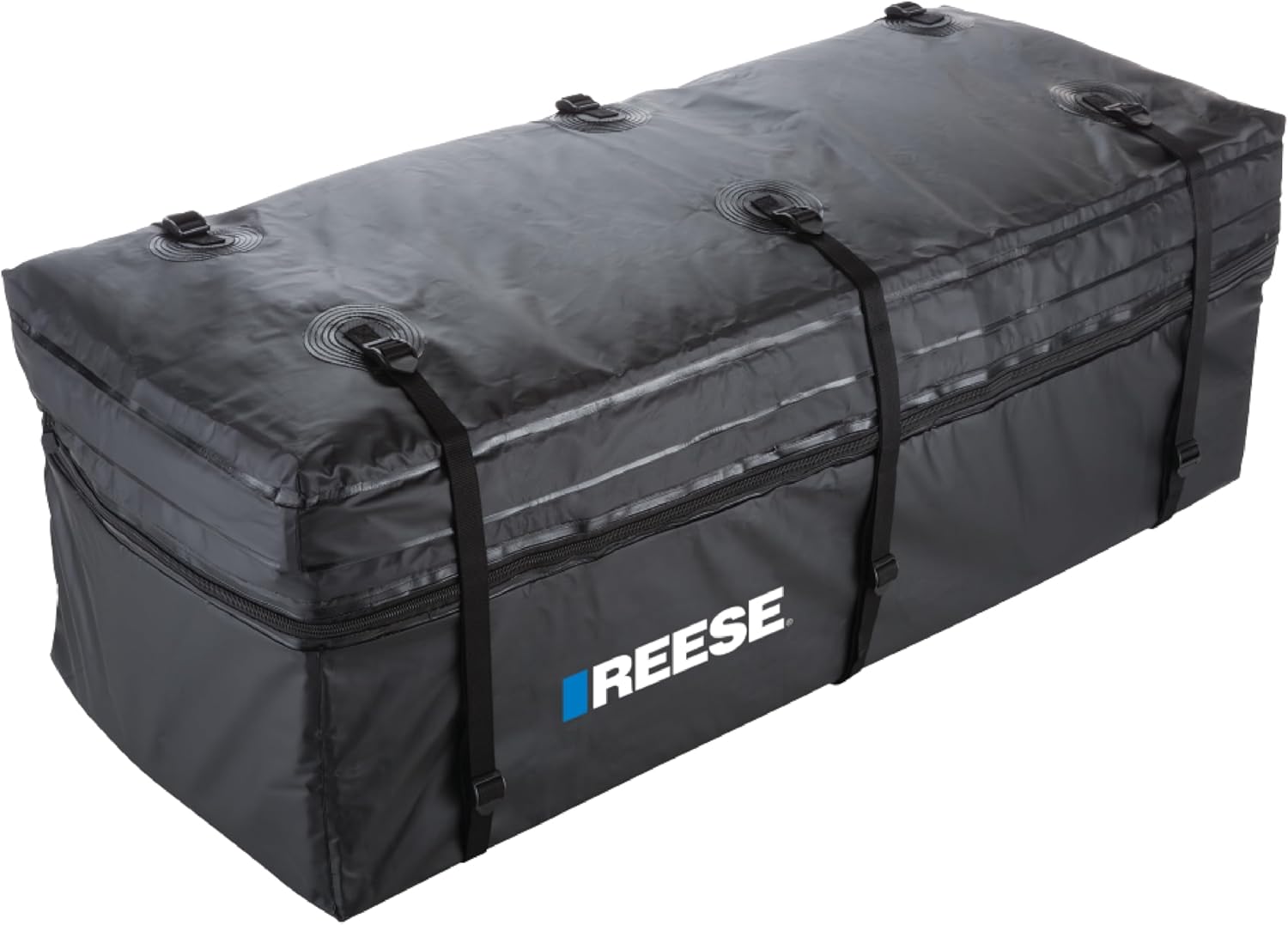 Reese 1044000 Olympia Hitch Mount Expandable Cargo Carrier Bag, 48 Inch x 19 Inch x 18 Inch to 22 Inch, 11.5 cu. ft. Capacity, Fits 48 X 20” Cargo Carriers