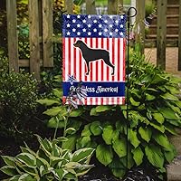 Vista 803 de Caroline's Treasures BB4243GF Bandera de jardín con texto en inglés «Merry Christmas» con texto en inglés «Merry Christmas», bandera decorativa