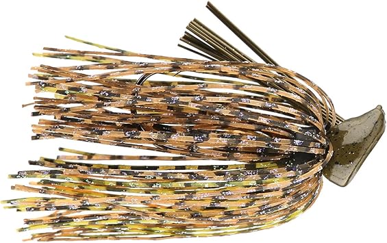 BUCKEYE LURES 3/8 Oz رقصة من القماش العلوي مع تنورة متميزة وطوق من المطاط | طعم صيد متعدد الاستخدامات متين   