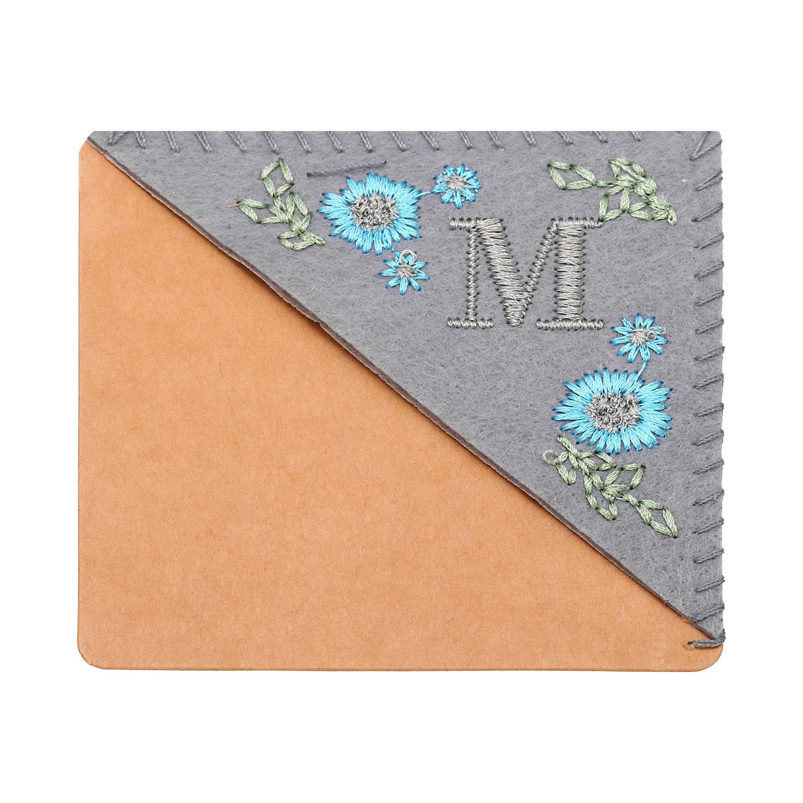 PATIKIL Personalized Embroidered Corner Bookmark