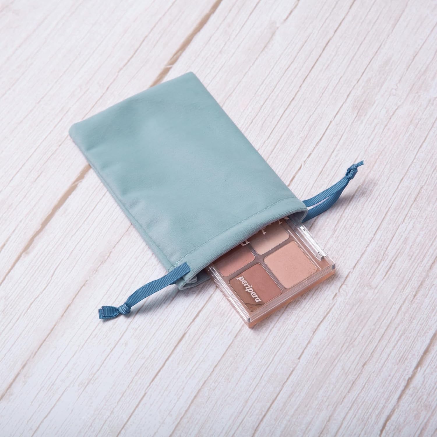 12pcs Dusty Blue Velvet Drawstring Bags 4x6 inches Small Velvet Cloth Gift Bags Jewelry Pouches for Storage Wedding Party Favor Christmas - Image 9