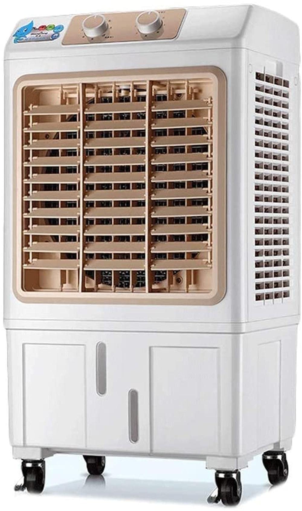 GHHVFEC Air-conditioned Coolers Commercial air conditioning fan single cold type Household mobile small Air Conditioner Ideal for Home/Bedroom/Dorm/Office