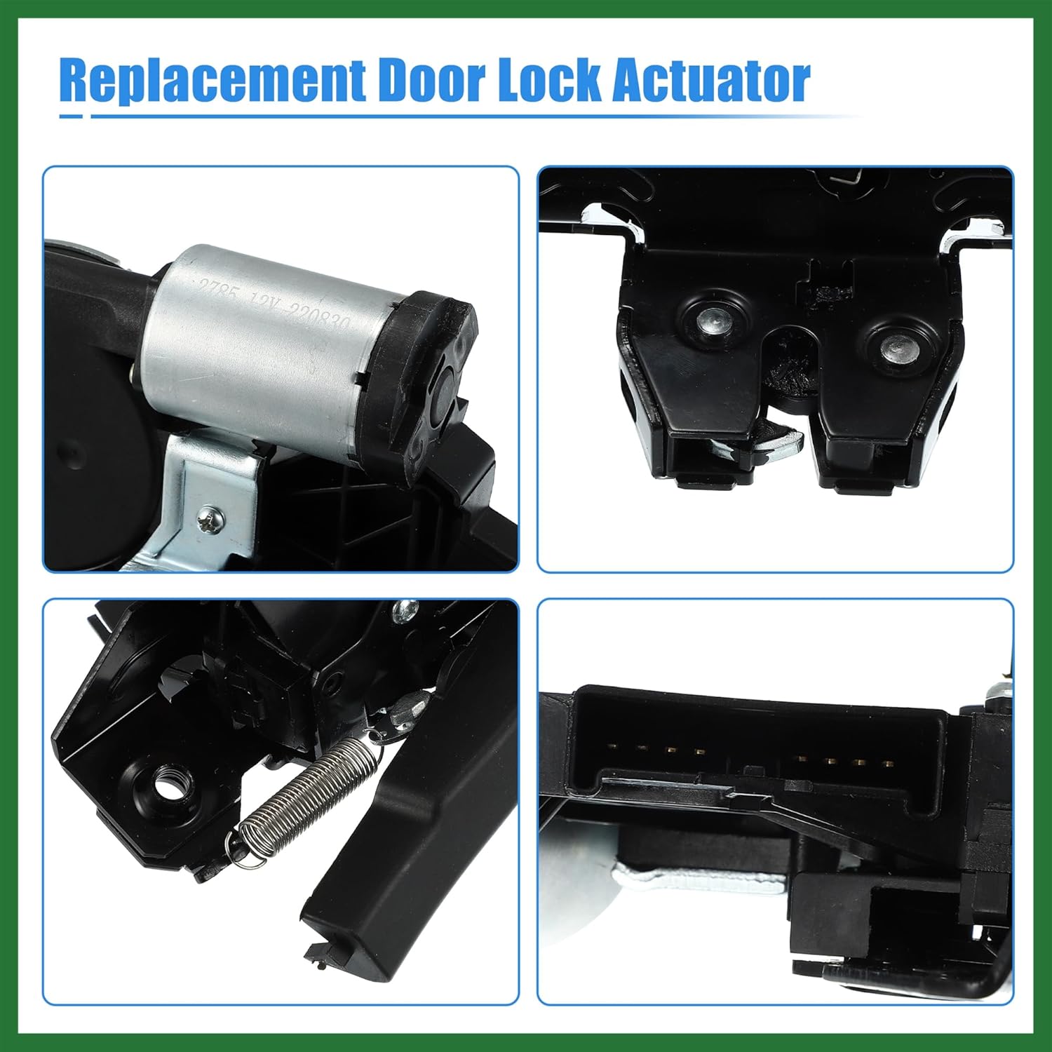 Motoforti Car Rear Trunk Latch Actuator Motor for Chevy Suburban Tahoe Equinox Traverse for GMC Yukon Acadia Terrain for Cadillac XT5 XT4 Regal Hatch Tailgate Lock 13527320 13519125