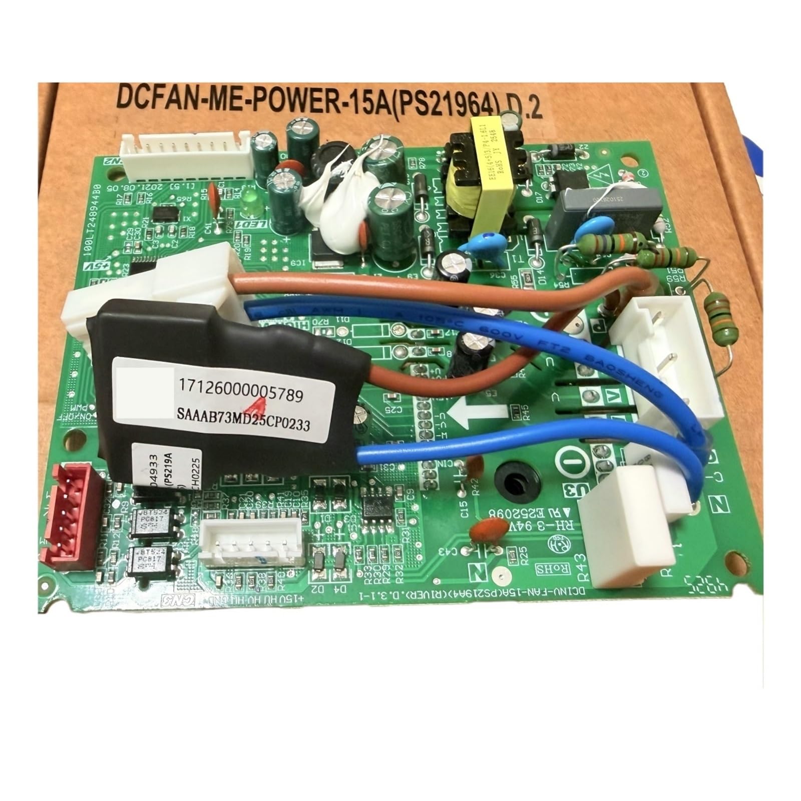 Air Conditioning Computer Board DCFAN-ME-POWER-15A(PS21964).D.2 DCINV-FAN-15A DCINV-FAN-15A(PS219A4) Part(Wire controller)