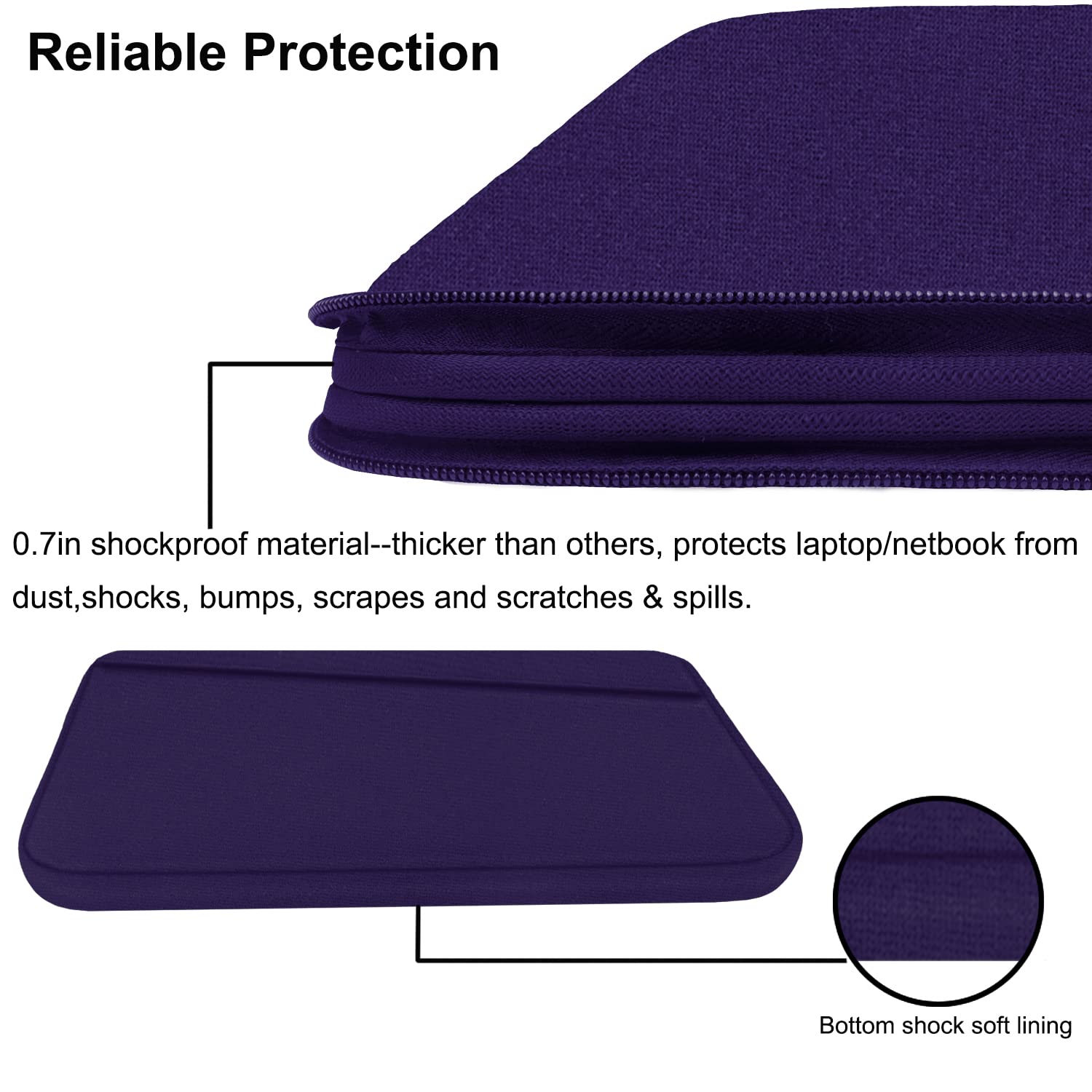 Purple / 15.6 Inch