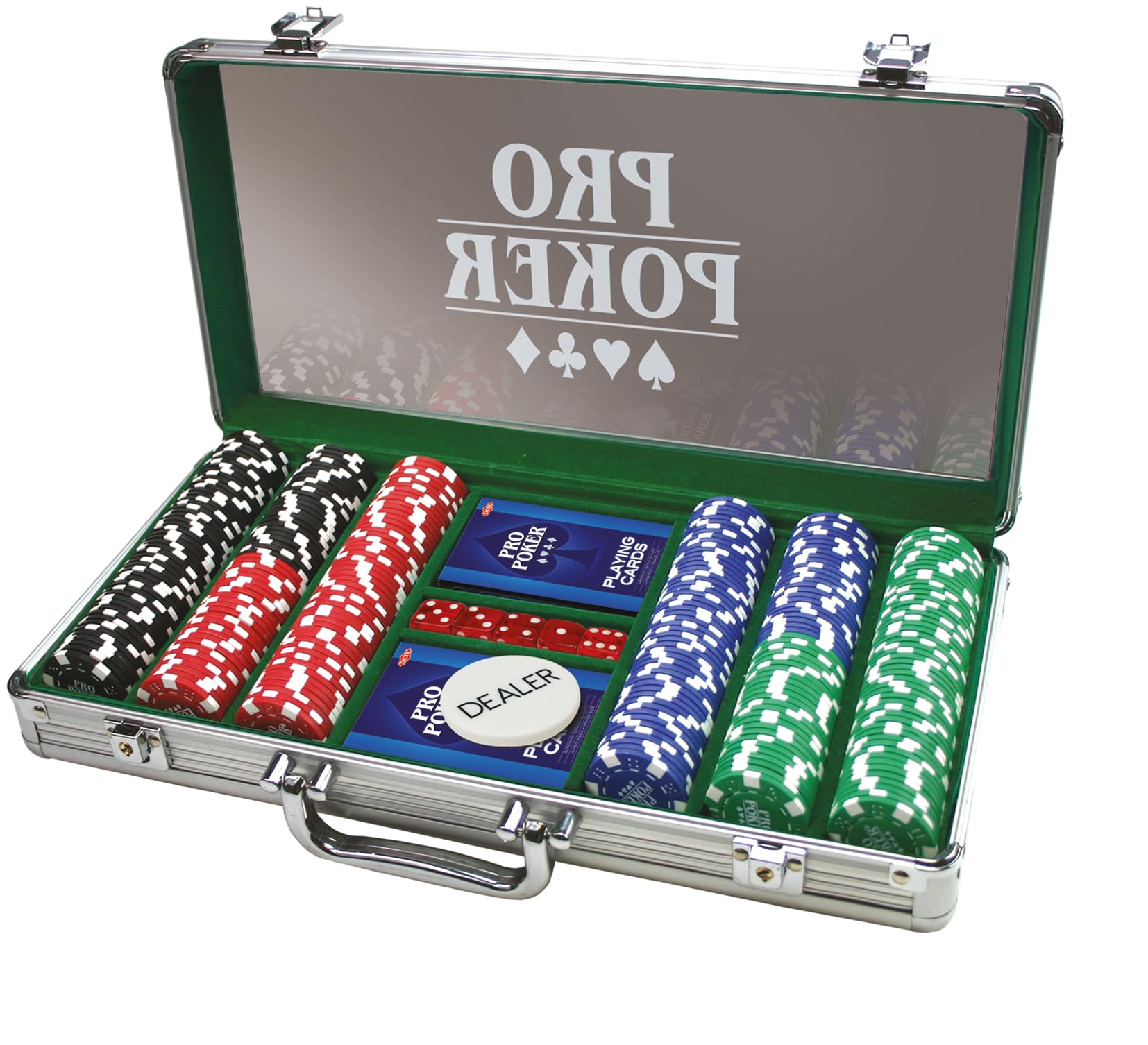 Pro Poker Aluminium Suit Case 300 Chips