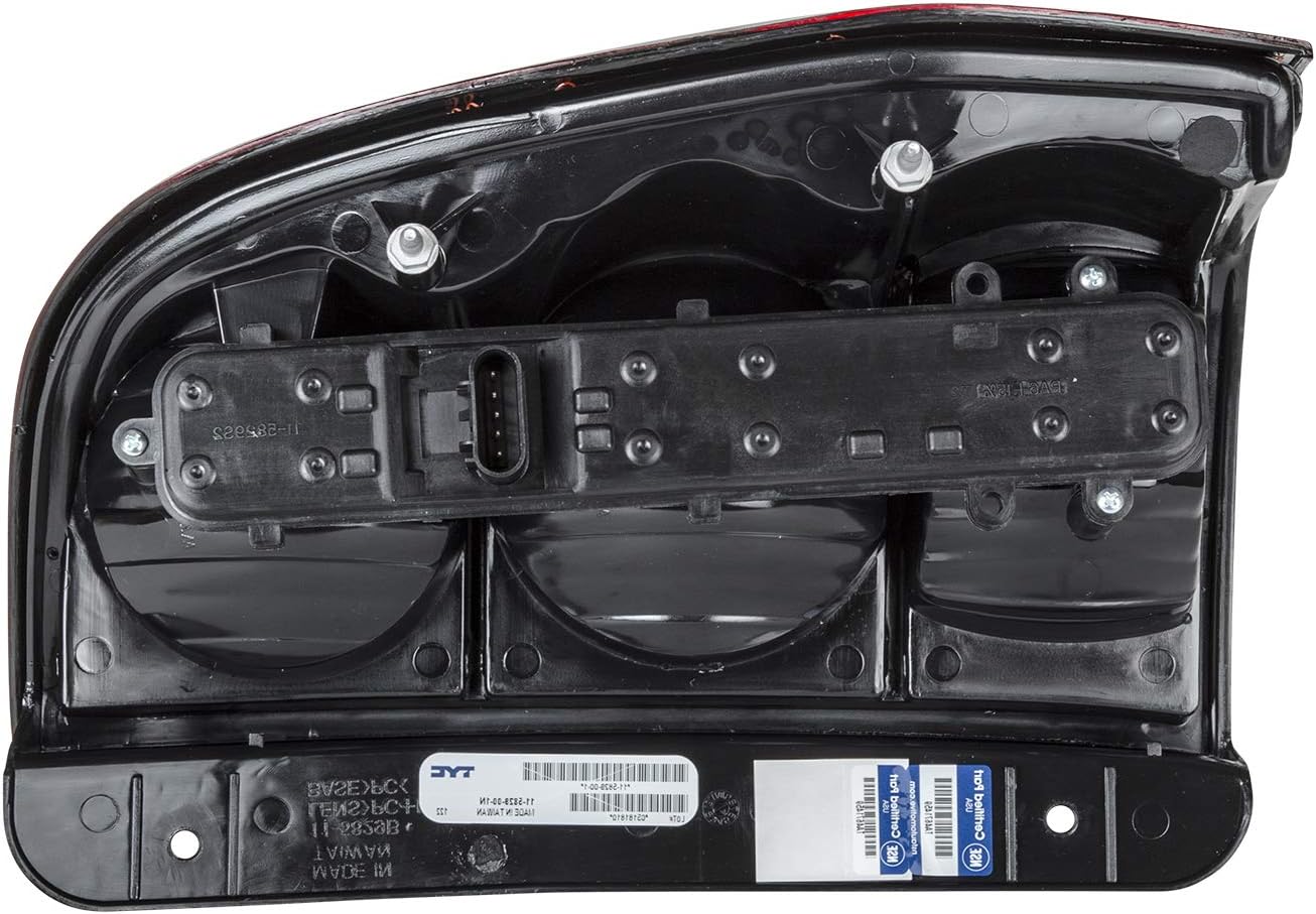 TYC 11-5830-00-1 Compatible with CHEVROLET Trailblazer Left Replacement Tail Lamp