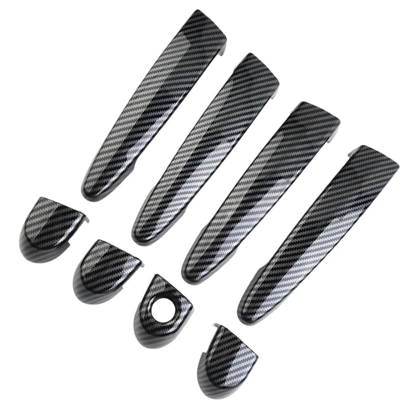 YSDSLS Exterior Door Handle Cover Stickers Car Parts for BMW E87 E90 E91 E92 E93 F30 X1 X2 X4 X6