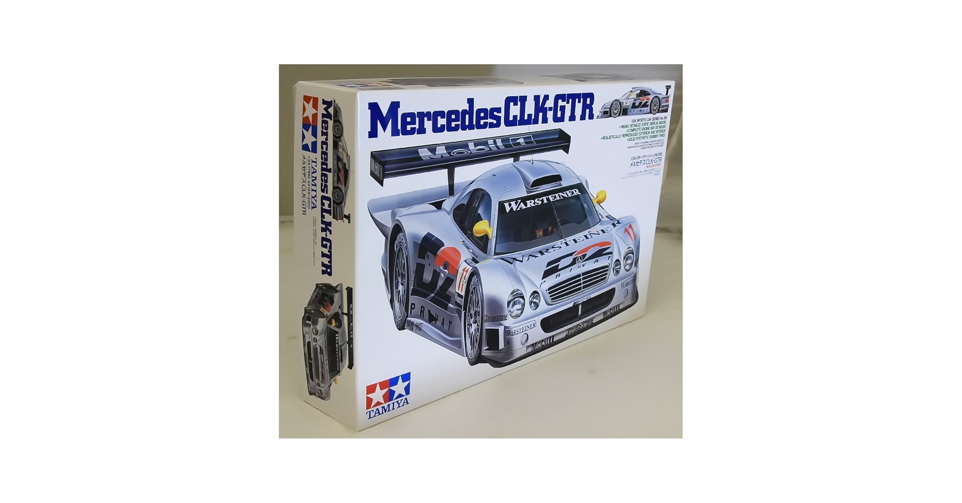 Mercedes CLK-GTR 1/24 スポーツカーシリーズ No.195 Amazon | タミヤ 1/24 スポーツカーシリーズ No.195 メルセデス