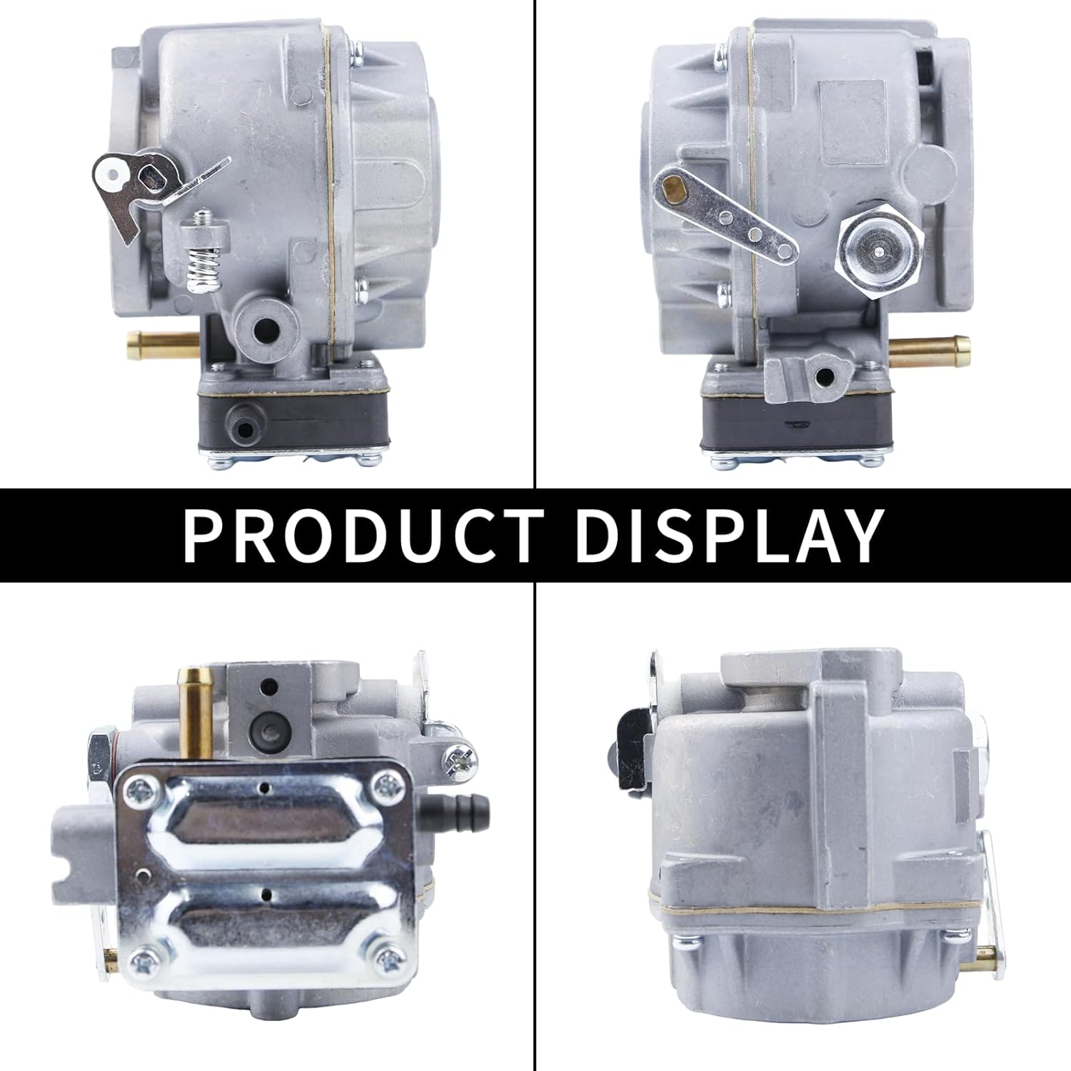 693480 Carburetor with Fuel Pump Gaskets and Air Filter Kit Replacement for 17HP 18.5HP 19.5HP 20HP 21HP Engines for Craftsman LT1000 917270821 V-Twin for Toro Lawn Mower Tractor Carb 693479 499306