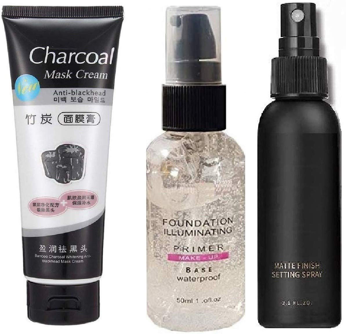 VEDY PROFESSIONAL TOUCH WITH THE PREMIUM COMBO KIT,1 Primer,1 Fixer,1 Charcoal