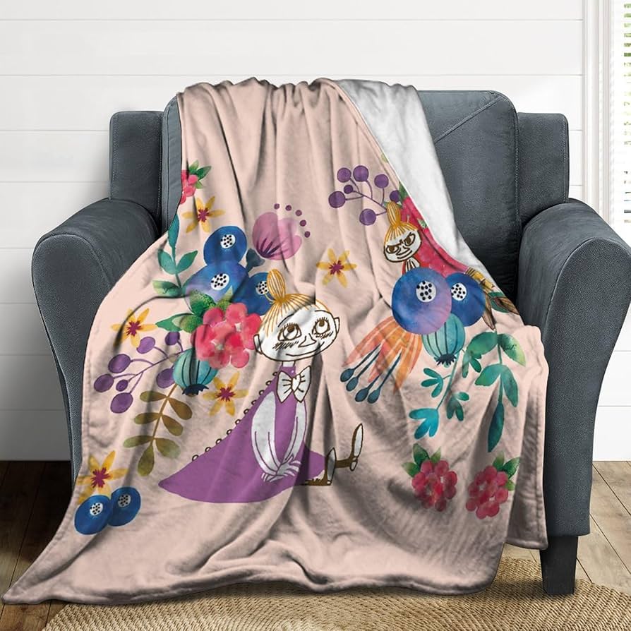 布団・毛布 momotyan Amazon｜ブランケット ムーミン ミムラねえさん 毛布 シングル