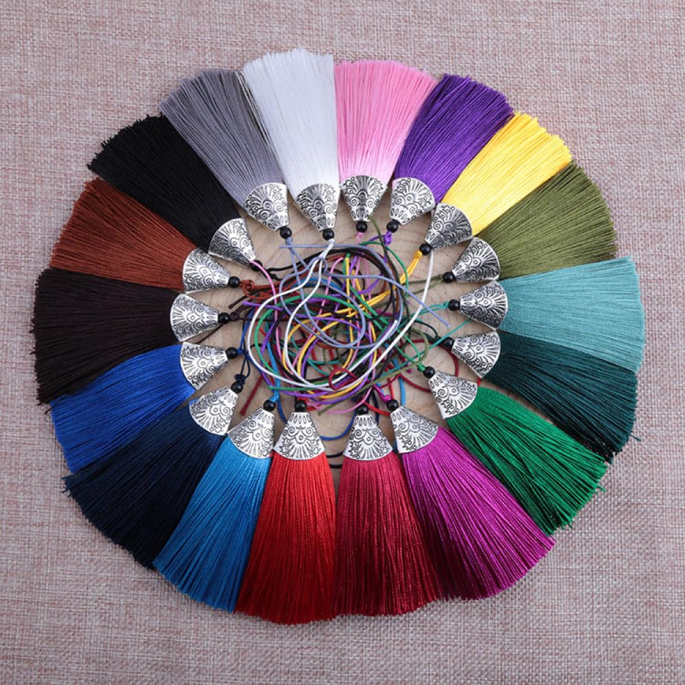 Oruola Lot De 36 Mini Pompons Colorés Pour Loisirs Créatifs, Loisirs Créatifs, Loisirs Créatifs, 13 Cm, Doux Et Soyeux Pour La Fabrication De Bijoux, Projets De Bricolage, Marque-pages