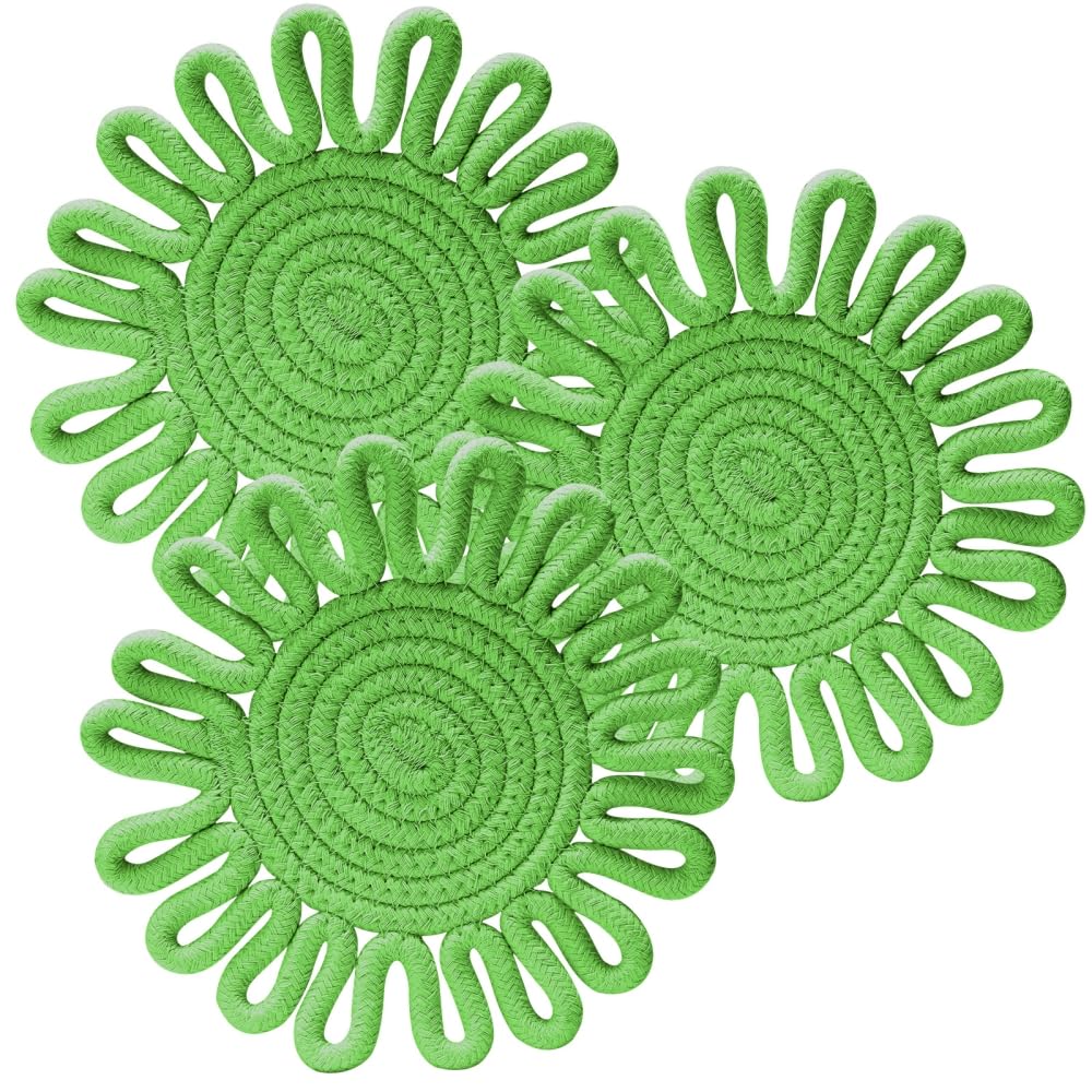 7.5" Trivets for Hot Dishes, Hot Pots and Pans, Potholders for Kitchen