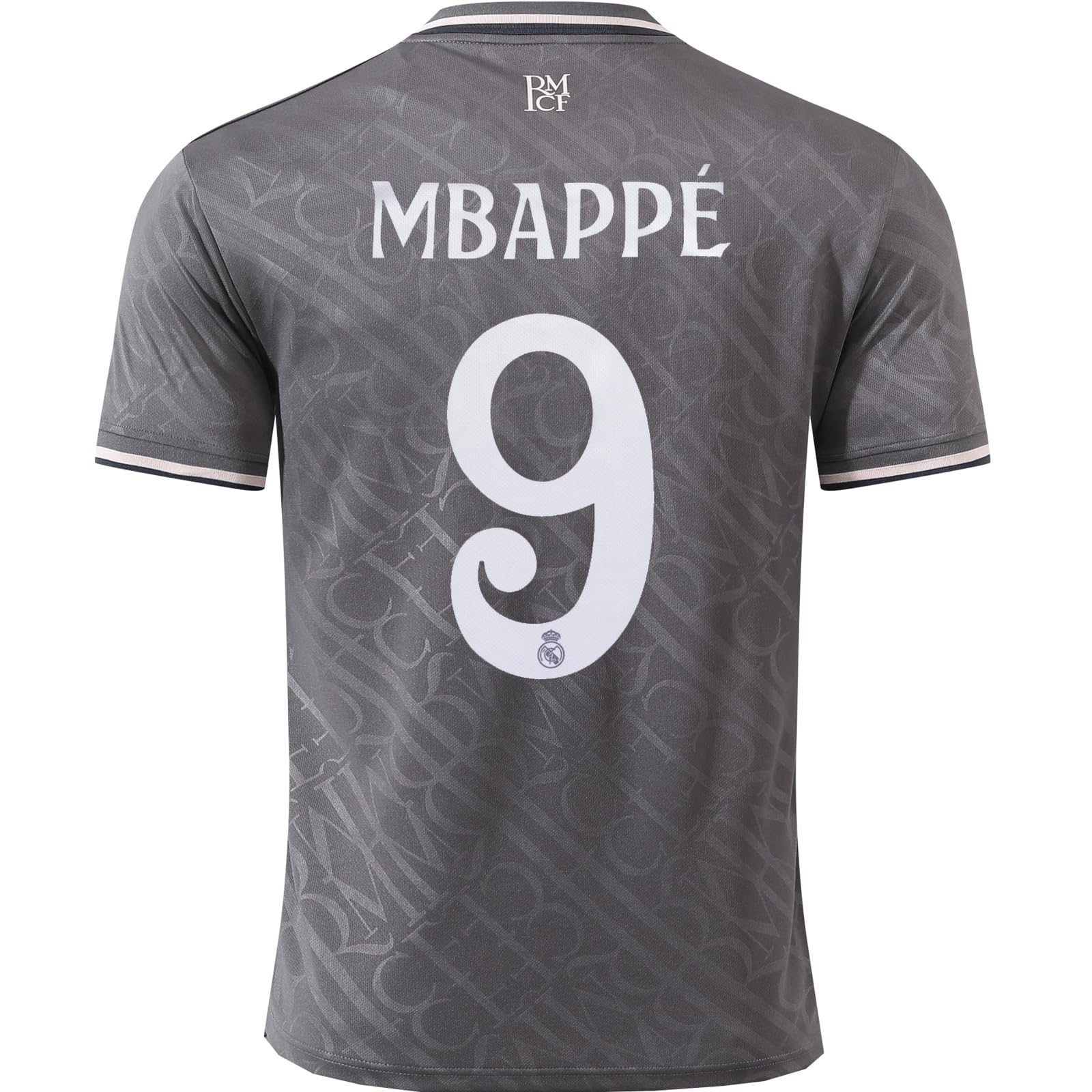 Madrid #9 Mbappe 24/25 Maillot Extérieur Football pour Enfants Shorts, Chaussettes, Tailles Jeune, Coffret Cadeau