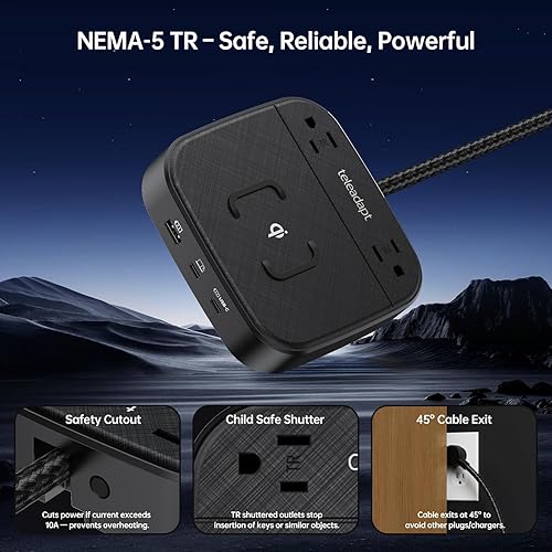 Miniatura 6 de Estación de carga de 67 W para múltiples dispositivos, concentrador de alimentación de escritorio 6 en 1 con cargador inalámbrico para iPhone, 2