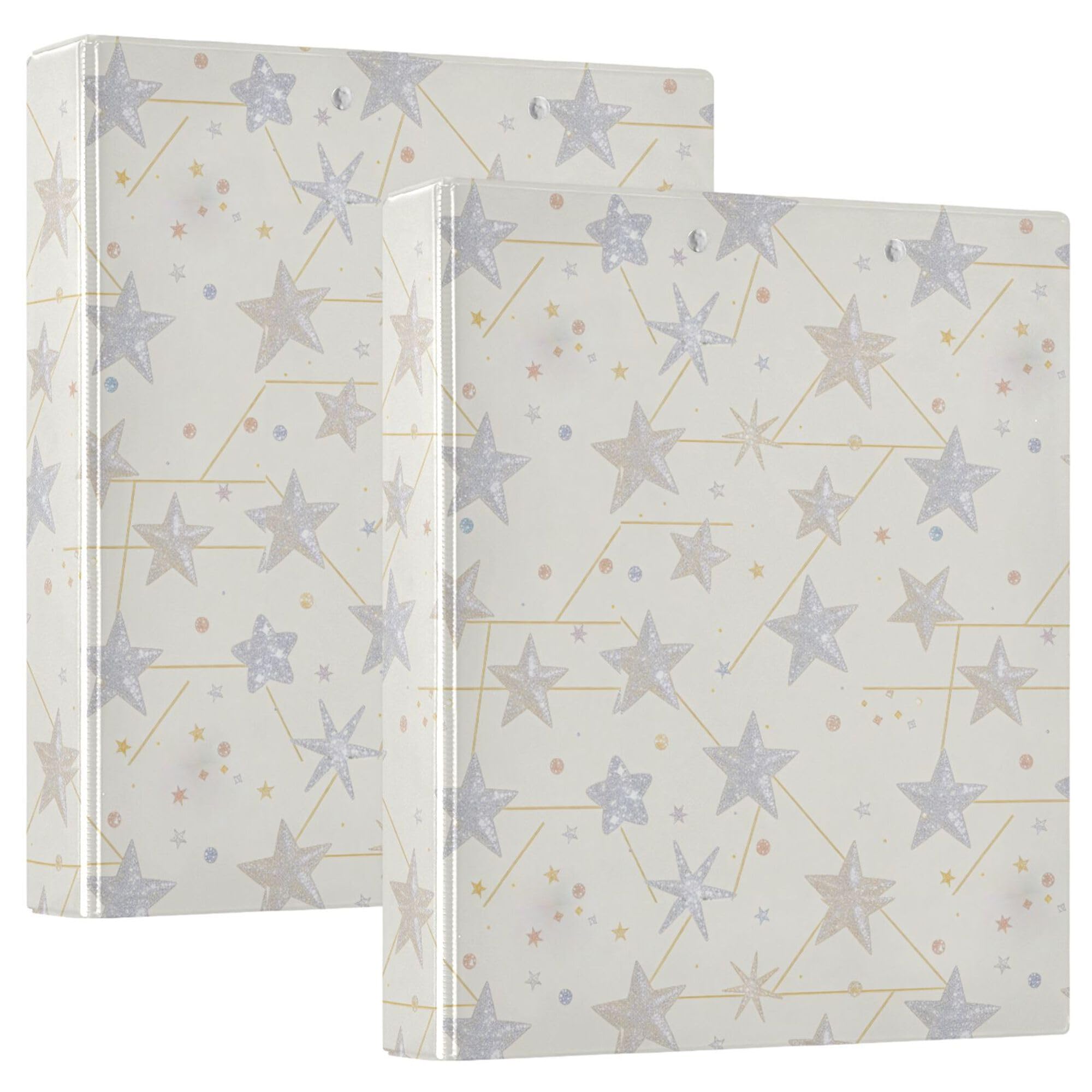 Raccoglitori a 3 anelli da 12,7 cm con tasche 1/2 raccoglitori per studenti universitari con copertina rigida