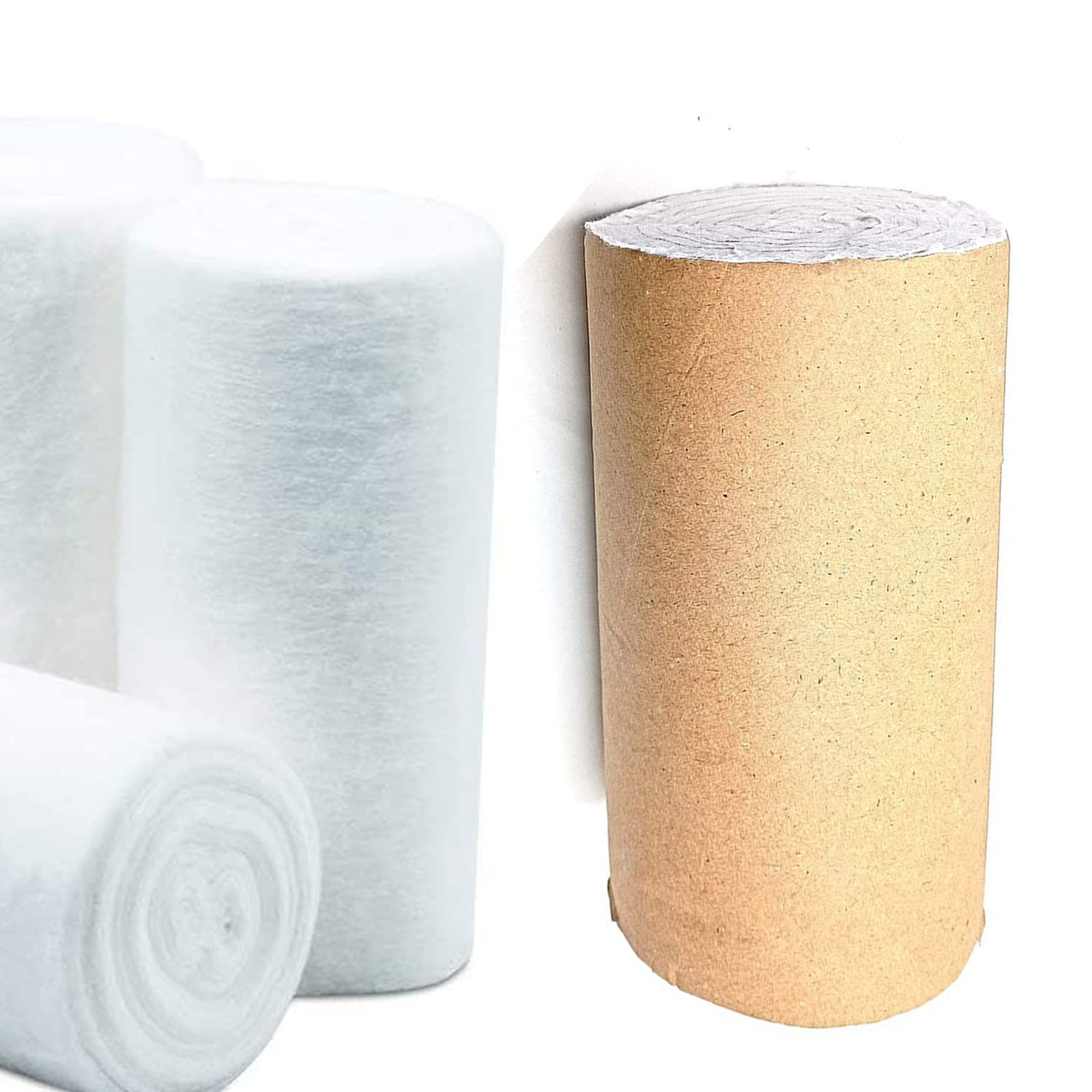 Cotton roll 300gm For face cleaning & Makeup Removal | Sterile and Absorbent wool Cotton roll for Medical, Home and Personal care | Surgical Cotton For Hospitals, First-Aid & Clinic Use-image-6