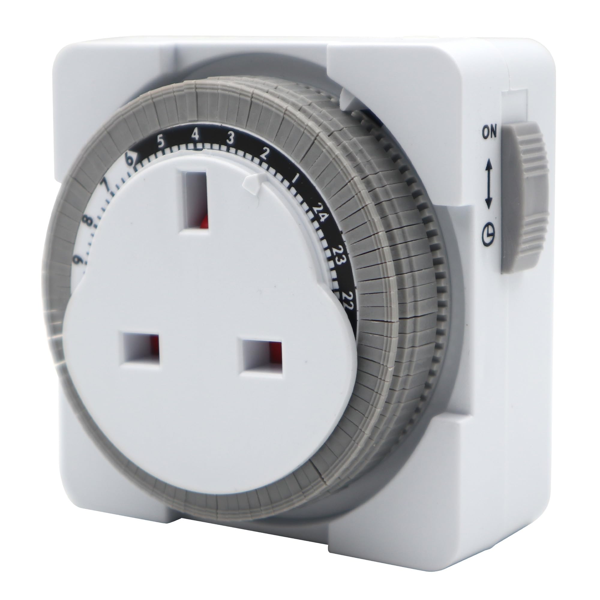 SOL 1pk 24-Hour Timer Switch - 240V Plug-in Timer for Home - Automatic
