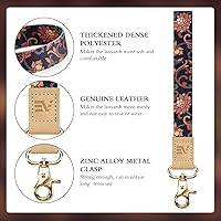 Vista 115 de Ecovision - Llavero con correa para llaves, llaveros de pulsera con 2 argollas para llaves para mujer