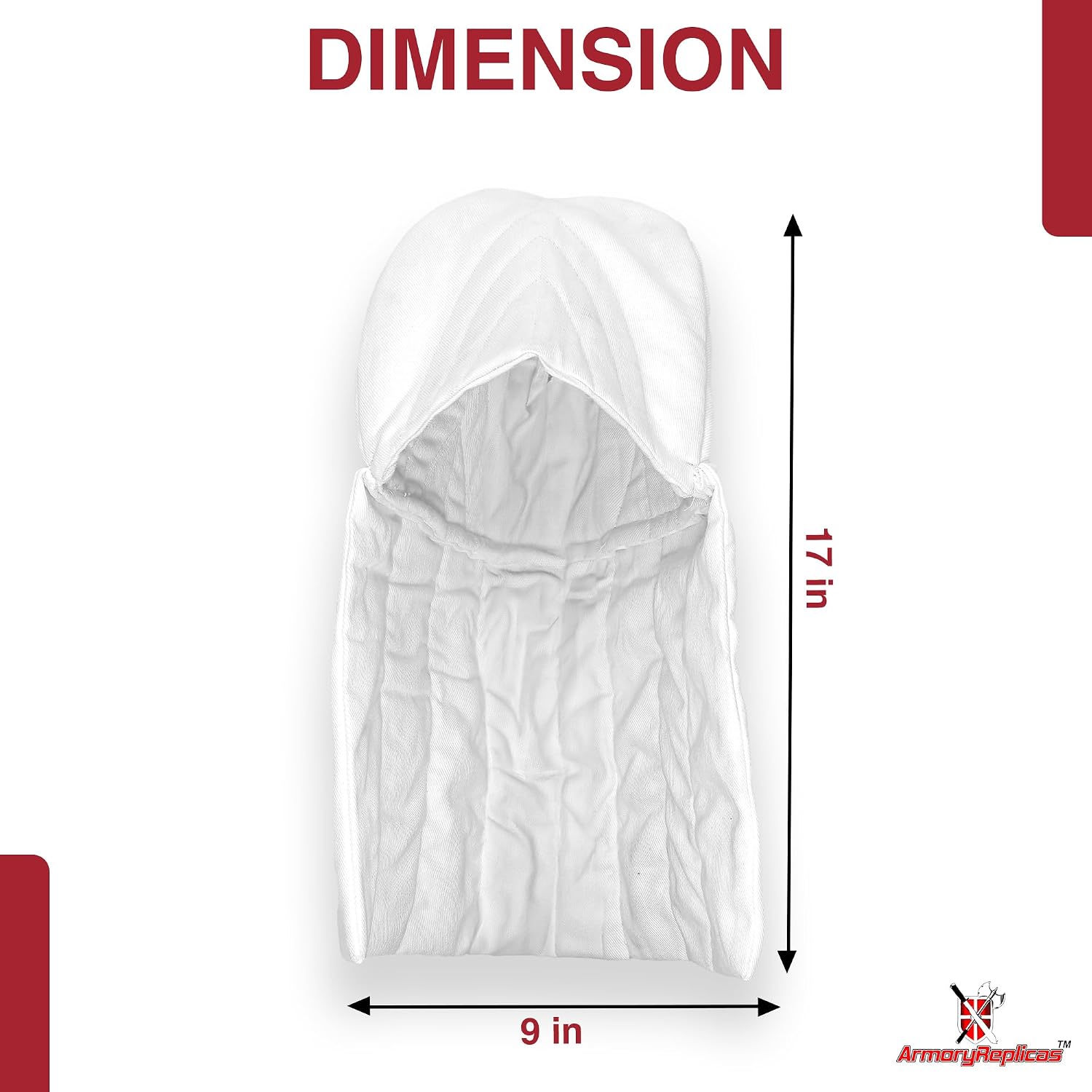 Armory Replicas™ Medieval Padded Armor Set Cap Collar Bracers Greaves Cotton Reenactment Gear