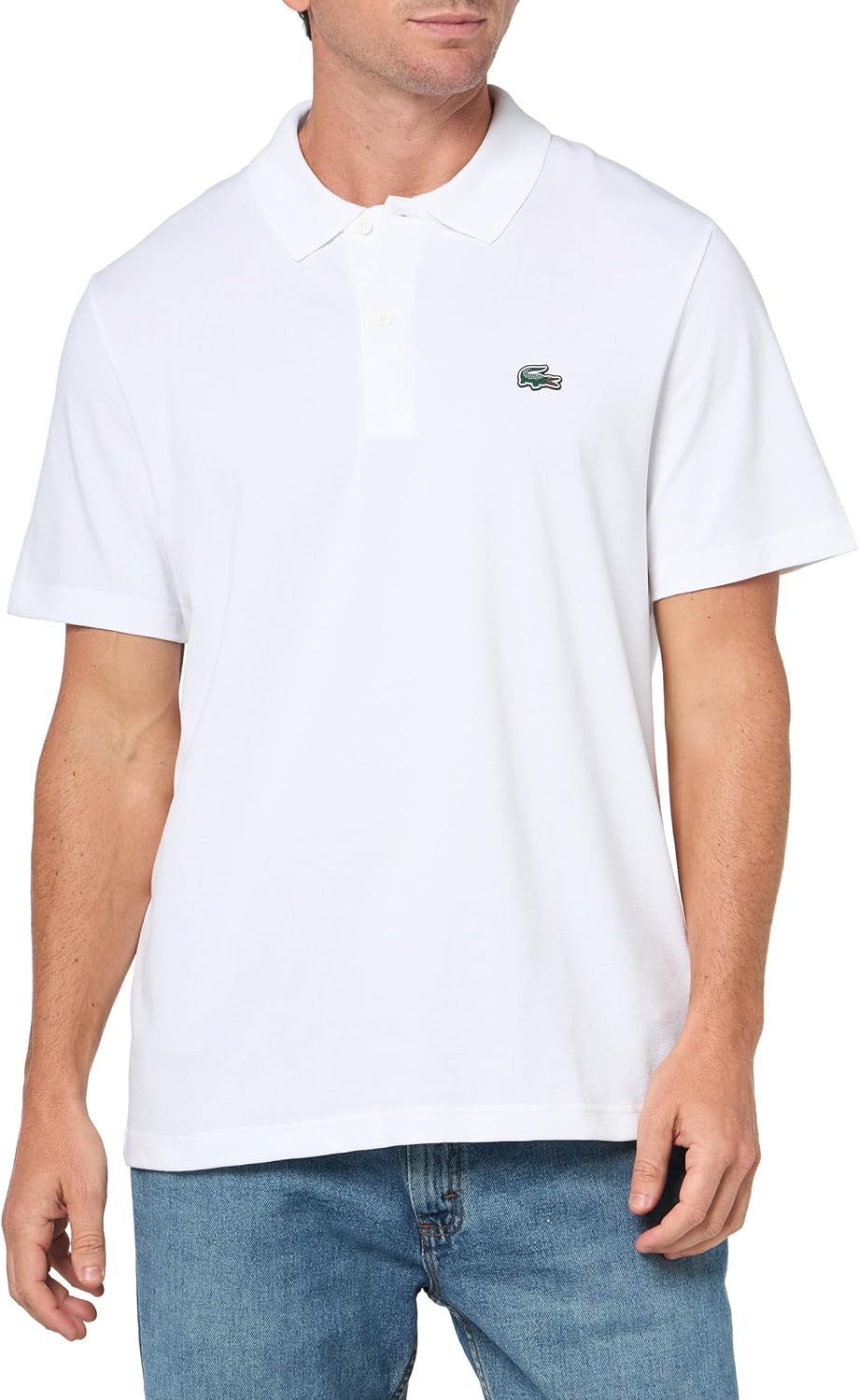 Lacoste Mens Regular Fit Cotton Blend Polo