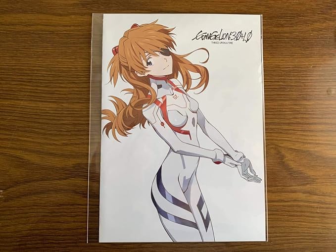 Amazon Co Jp 映画 シン エヴァンゲリオン劇場版 錦織敦史の描き下ろし 式波 アスカ ラングレー イラストチラシ 入場者特典 303 ホビー 通販