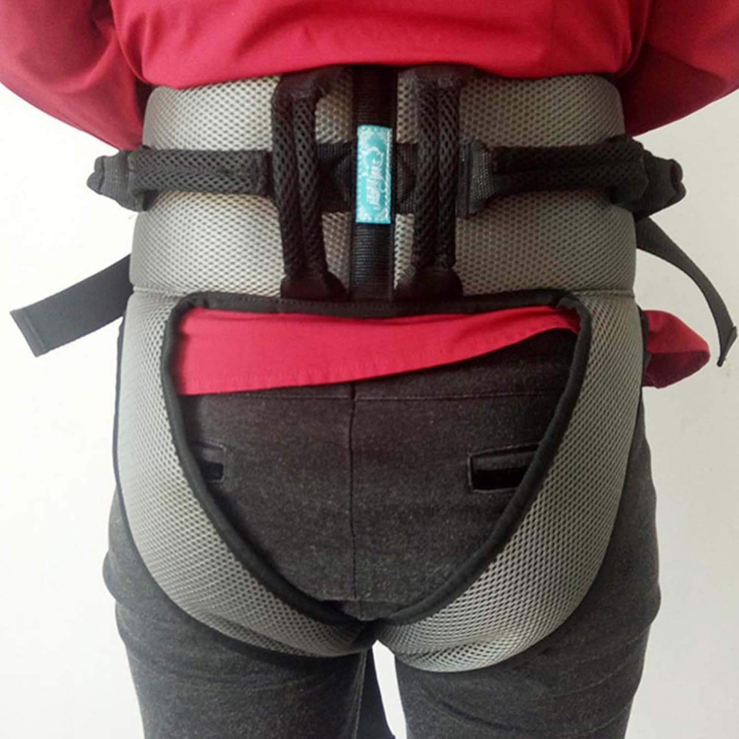 Cintura di Trasferimento con Cosciali E 8 Maniglie Imbottite Cintura Medica per L'andatura Dispositivo di Assistenza alla Deambulazione Ausilio alla Mobilità per Lesioni con Mobilità Limita