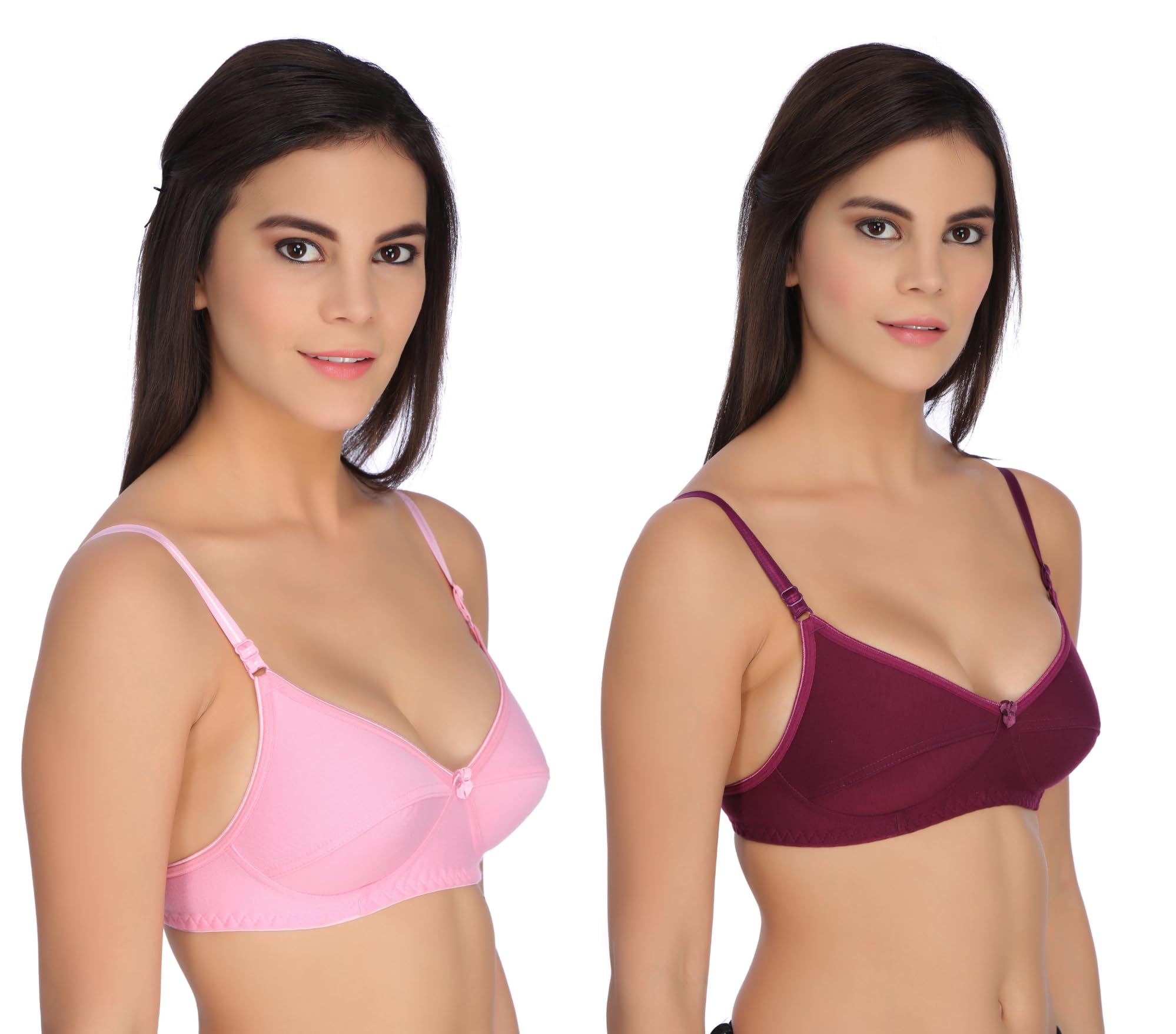 tipsy Women's Hosiery Non Padded Non Wired Regular Bra 2 Unit Combo-picture-16