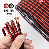 Vista 8 de Install Link - Cable de altavoz calibre 14 para audio de coche, casa o RV, 250 pies, CCA