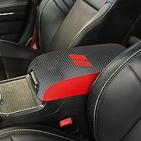 Vista 9 de Funda para reposabrazos de consola central de automóvil para Dodge Charger 2022 2023 2011-2021/para Chrysler 300 2011-2022 2023, de piel