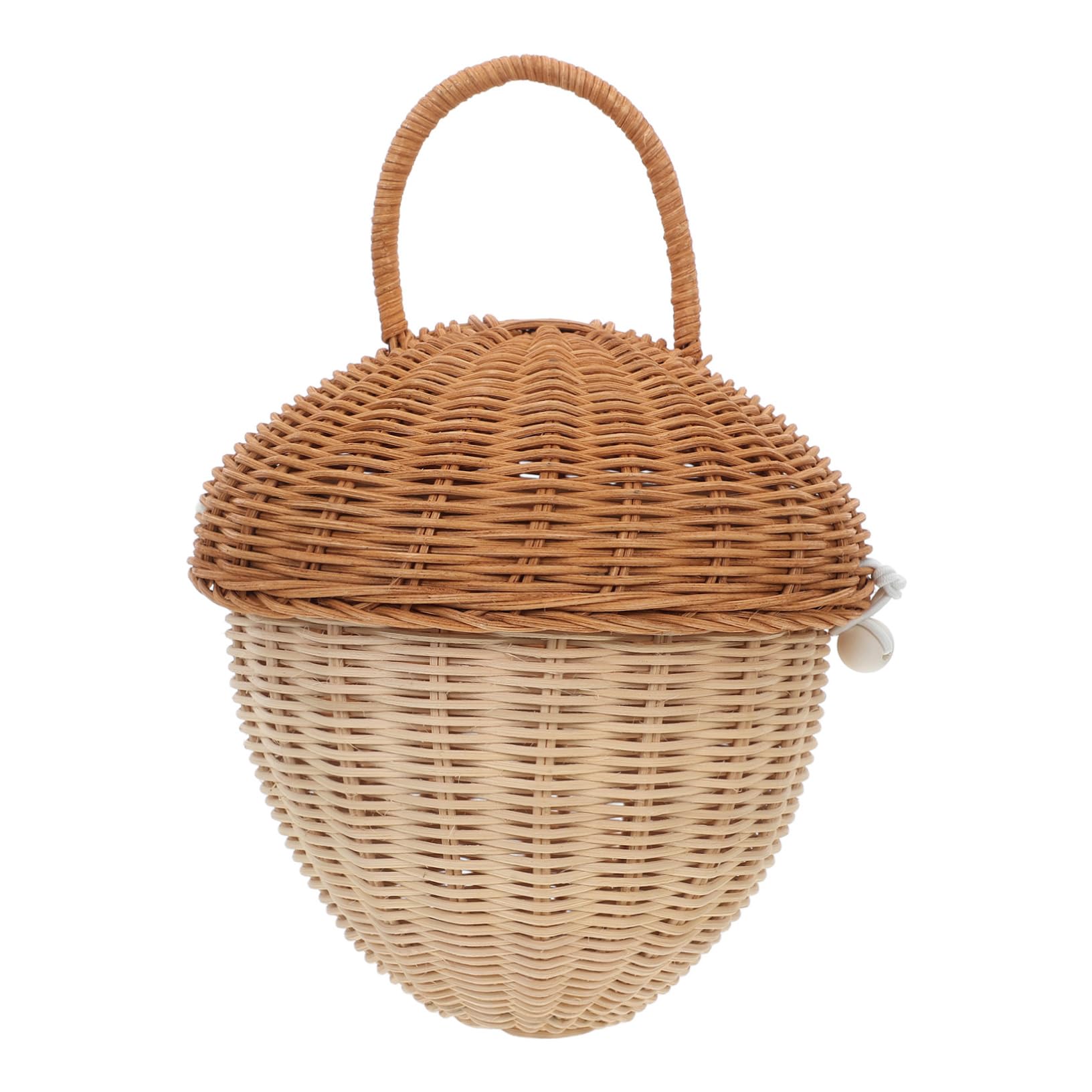 Panier de rangement rotin grand volume pour jouets et linge